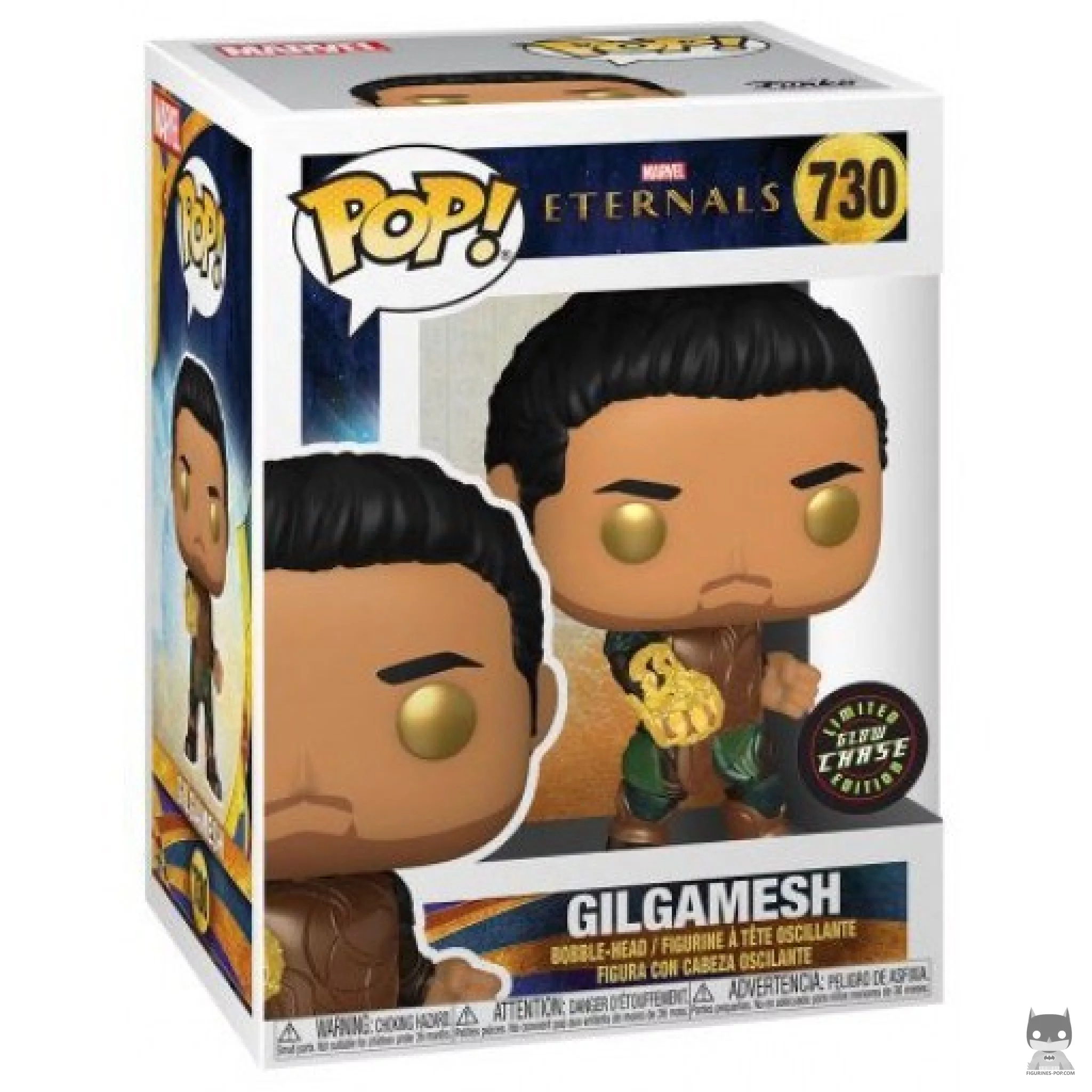 Figurine Funko POP Gilgamesh (Chase & Glow in the Dark) avec boîte