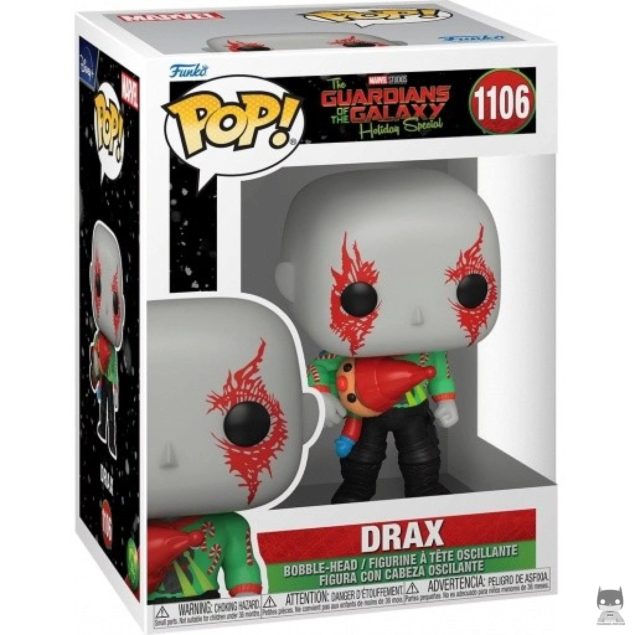 Figurine Funko POP Drax avec boîte