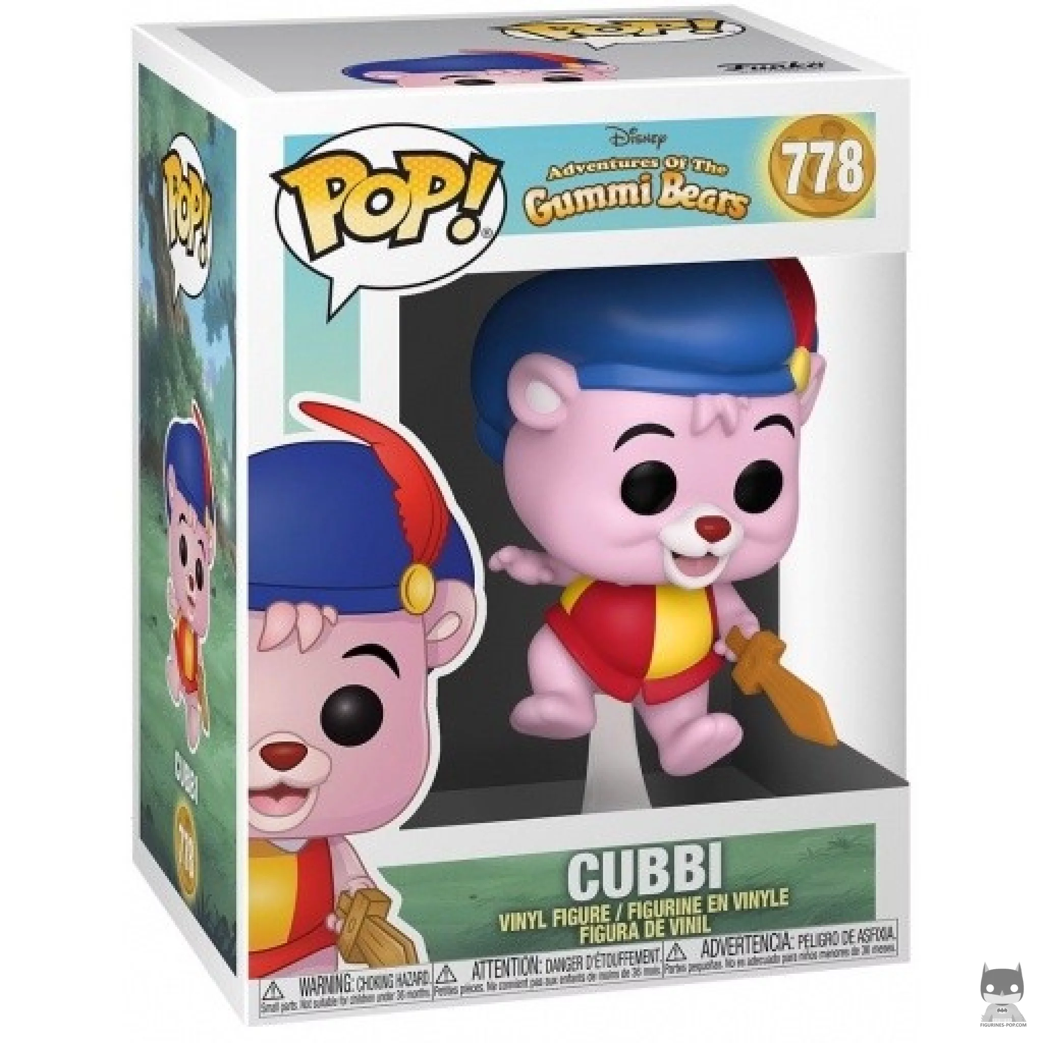 Figurine Funko POP Cubbi avec boîte