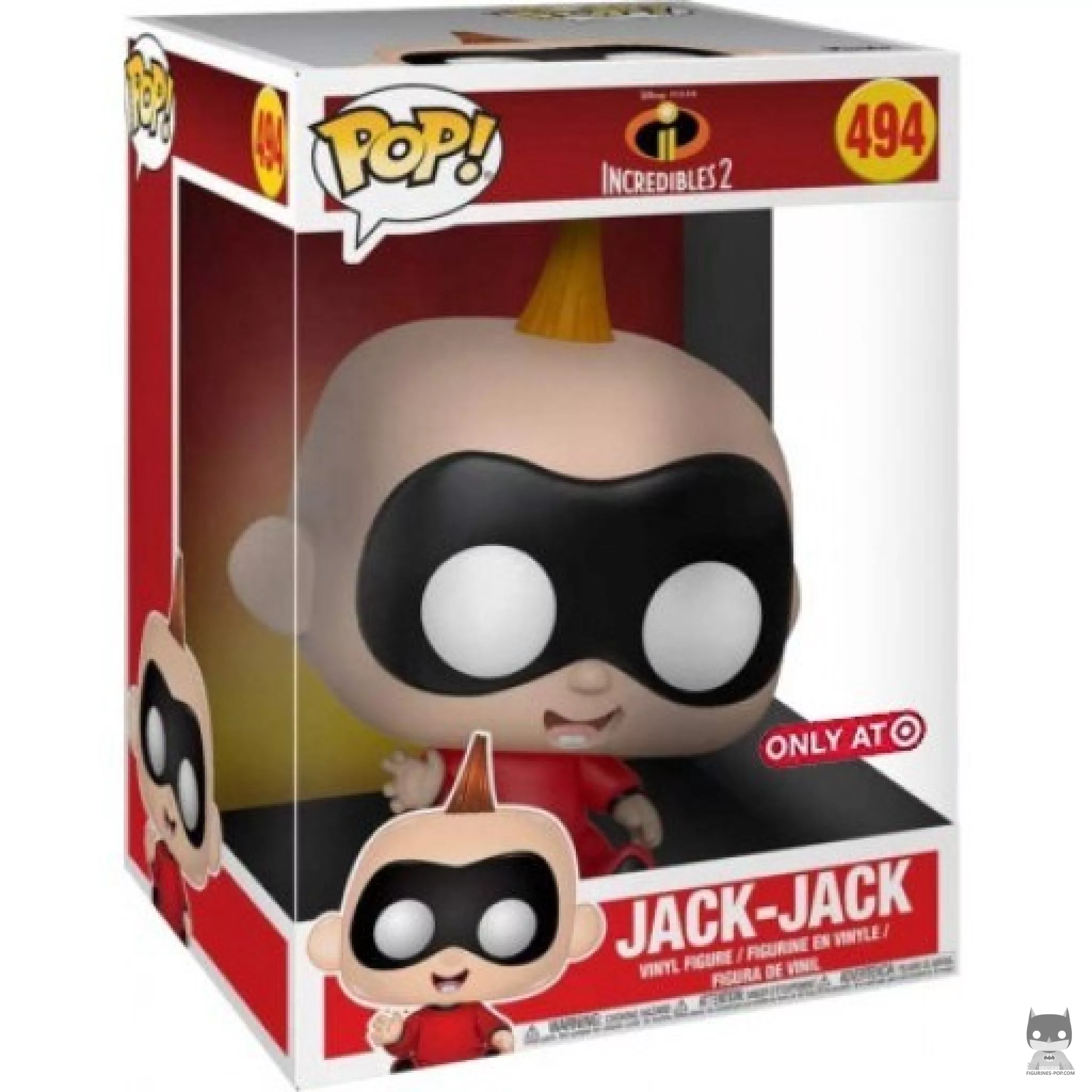 Figurine Funko POP Jack-Jack (Supersized) avec boîte