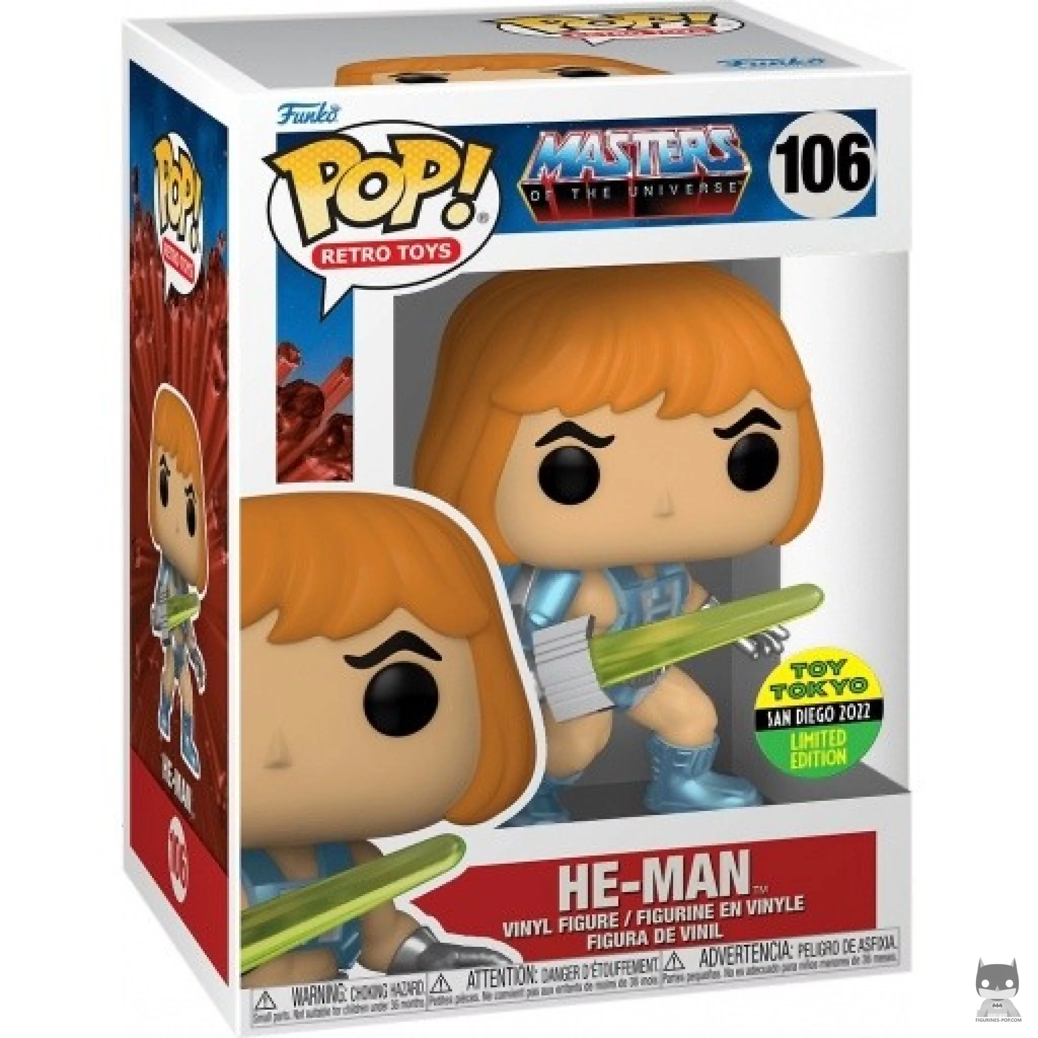 Figurine Funko POP Musclor avec boîte