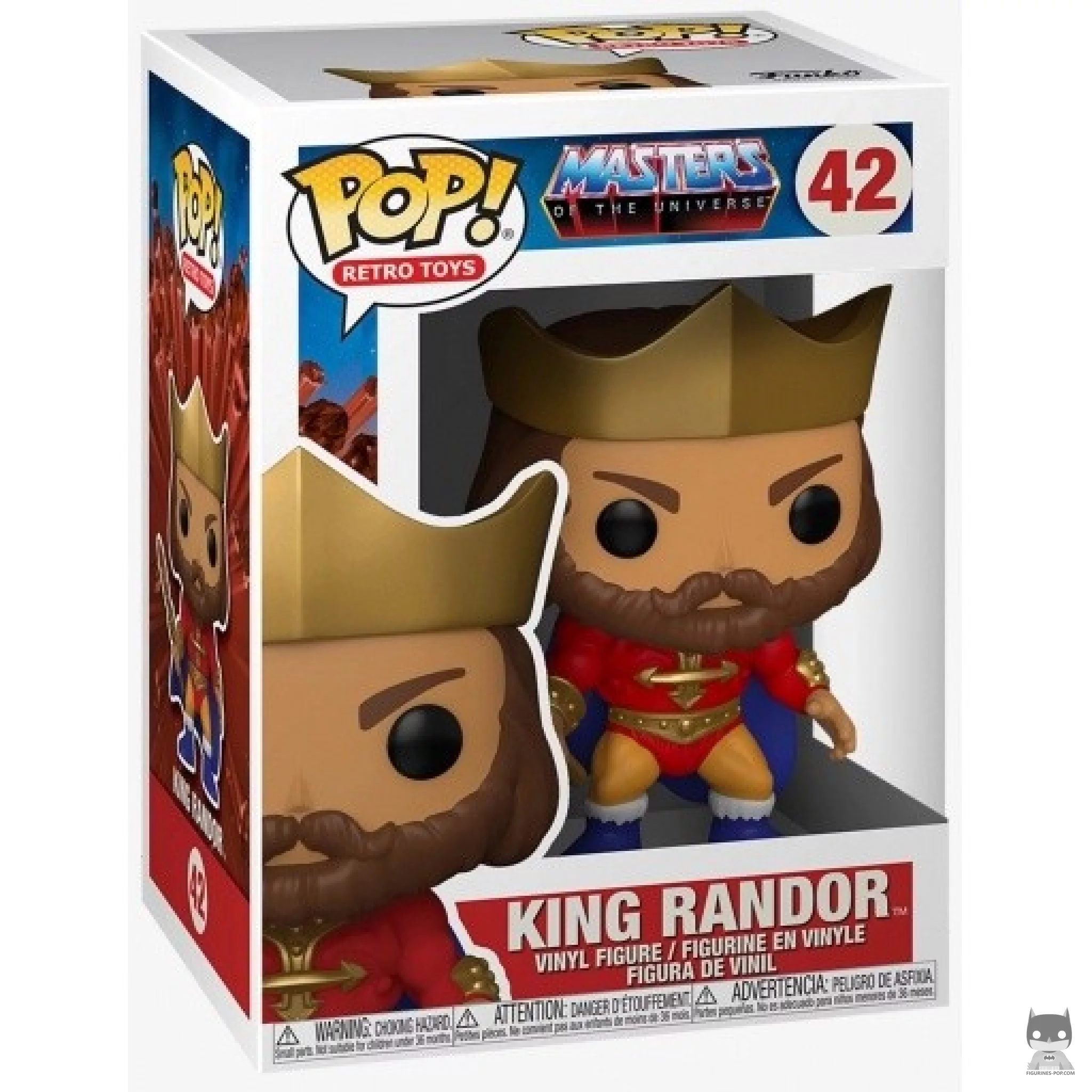 Figurine Funko POP King Randor (Metallic) avec boîte