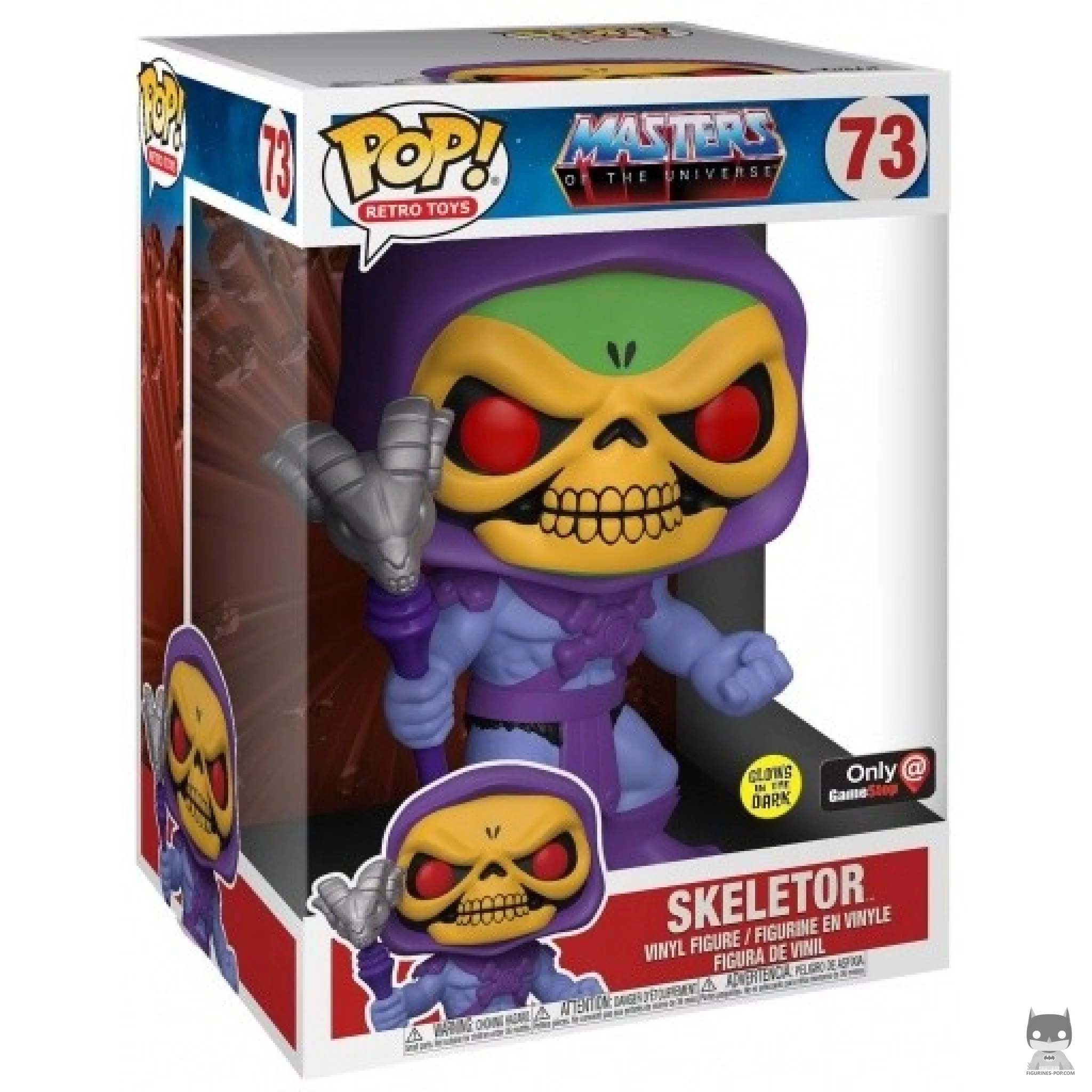 Figurine Funko POP Skeletor (Supersized) avec boîte