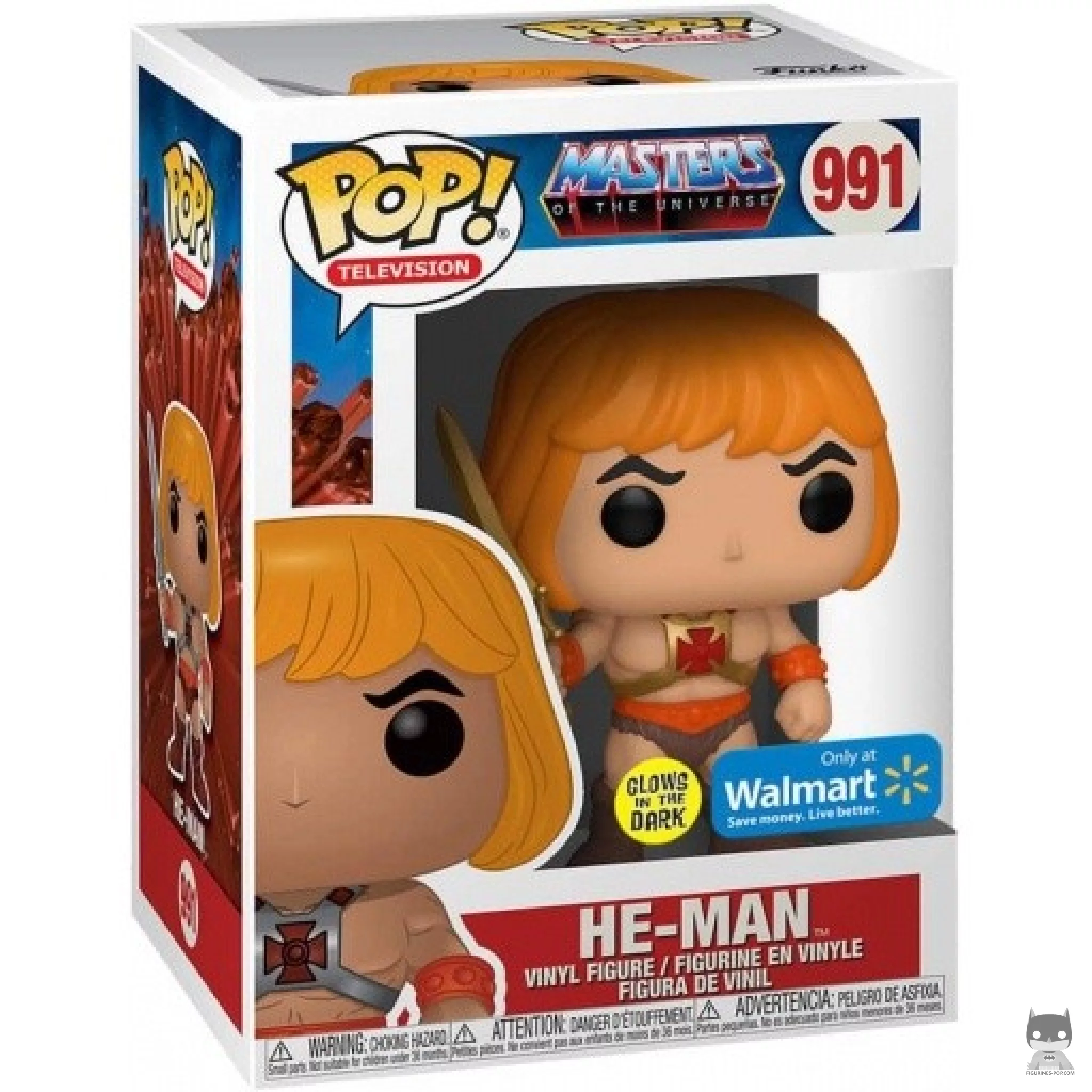 Figurine Funko POP Musclor (Glow in the Dark) avec boîte