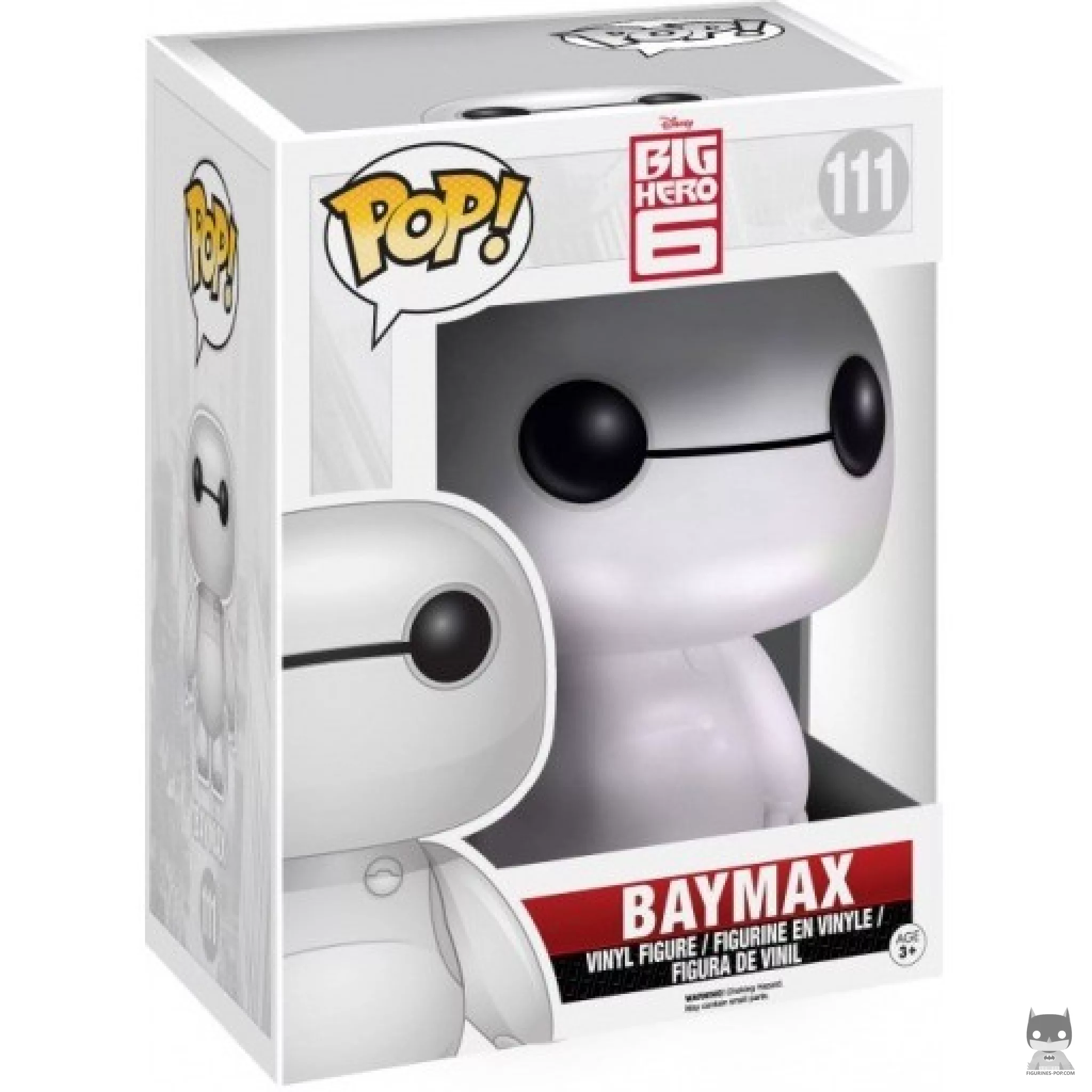 Figurine Funko POP Baymax (Supersized & Metallic) avec boîte