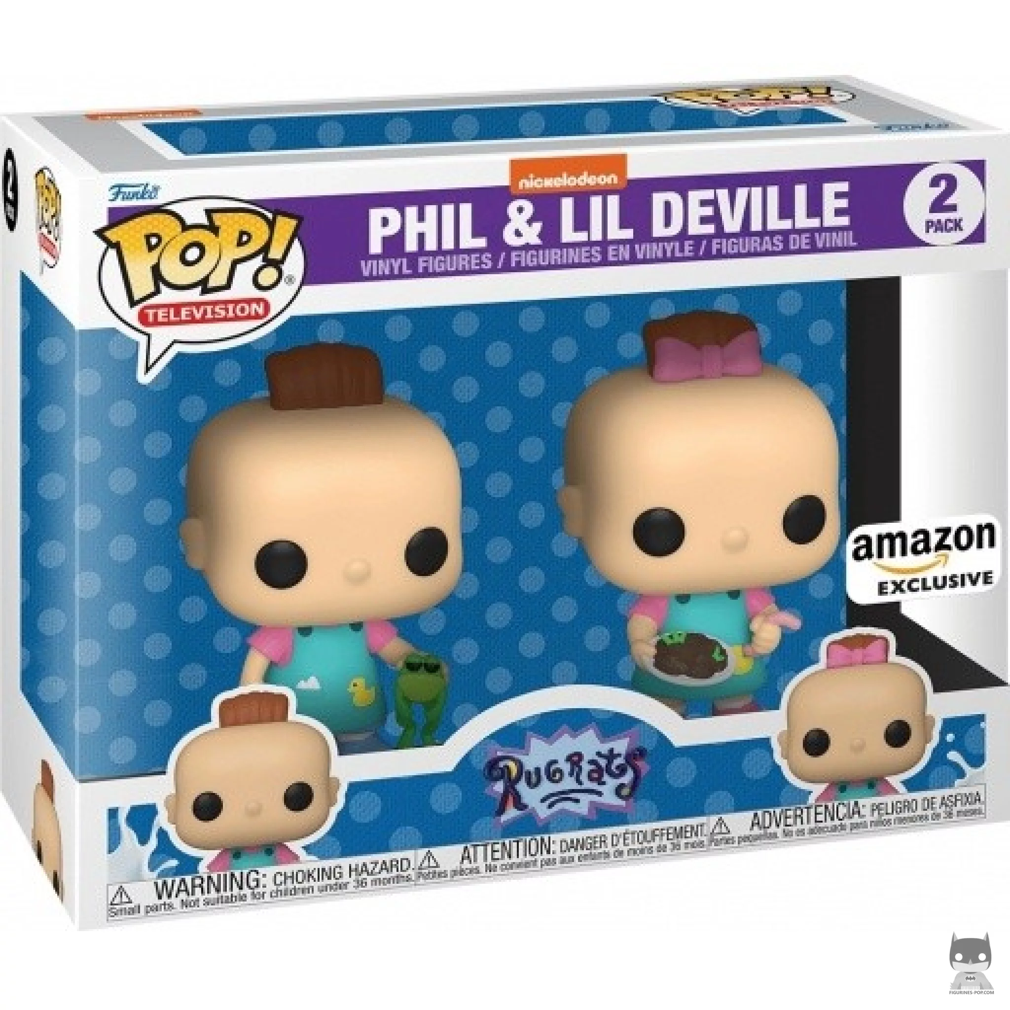 Figurine Funko POP Phil & Lil DeVille avec boîte