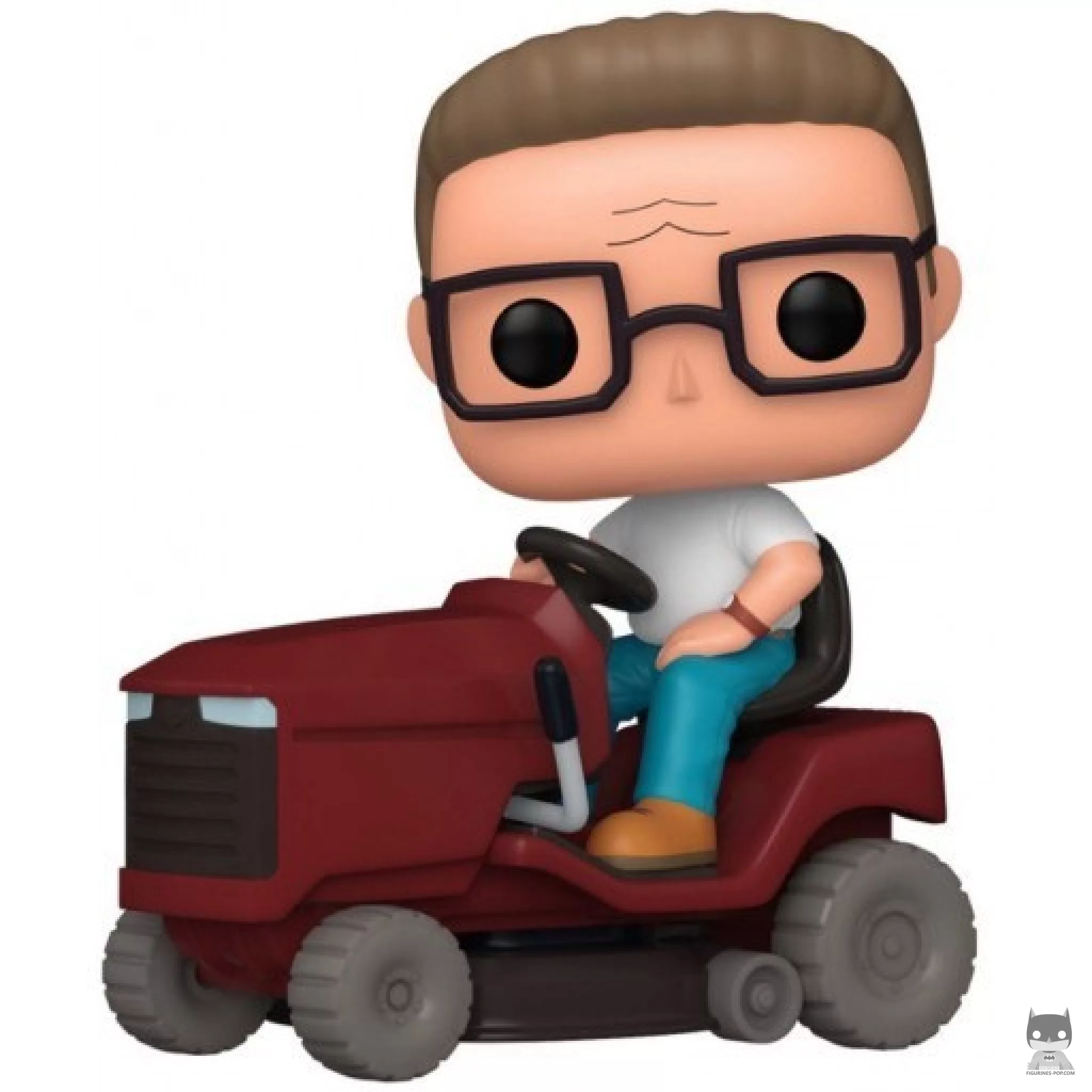 Figurine Funko POP Hank sur la Tondeuse à Gazon (Les Rois du Texas)