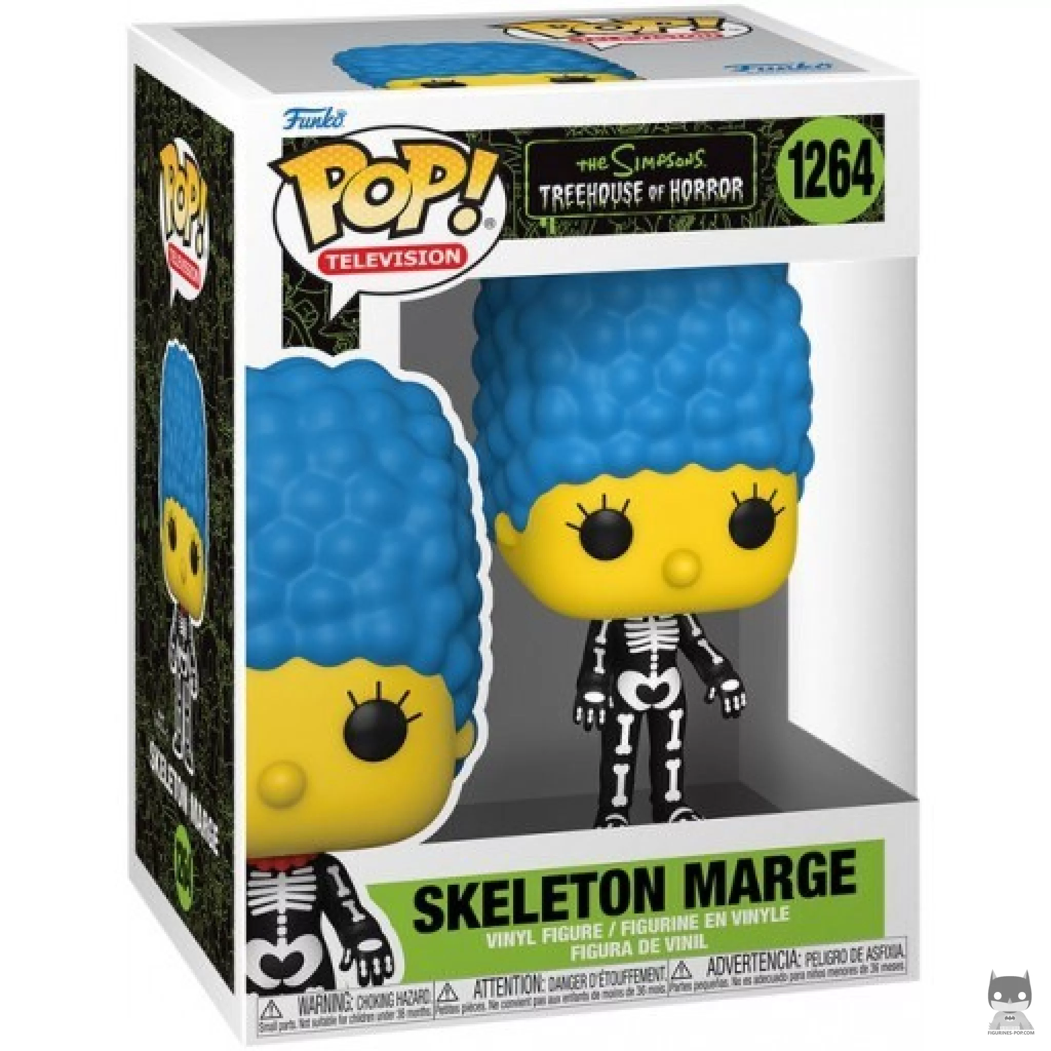 Figurine Funko POP Marge Squelette avec boîte