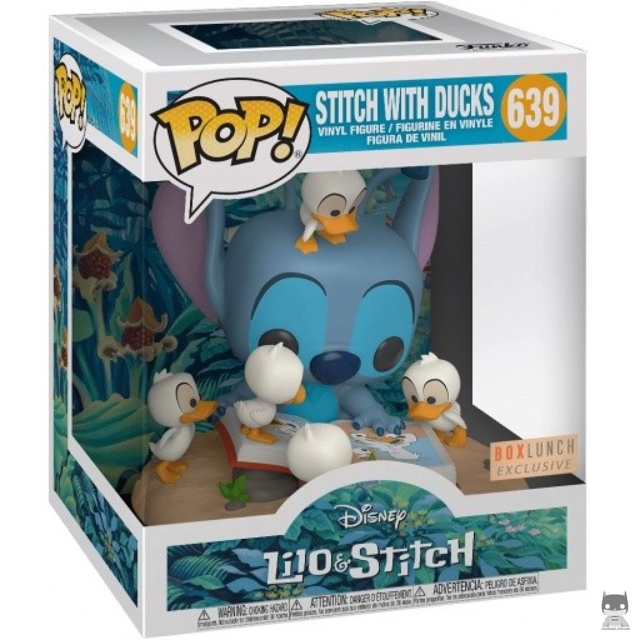Figurine Funko POP Stitch avec Canards (Supersized) avec boîte