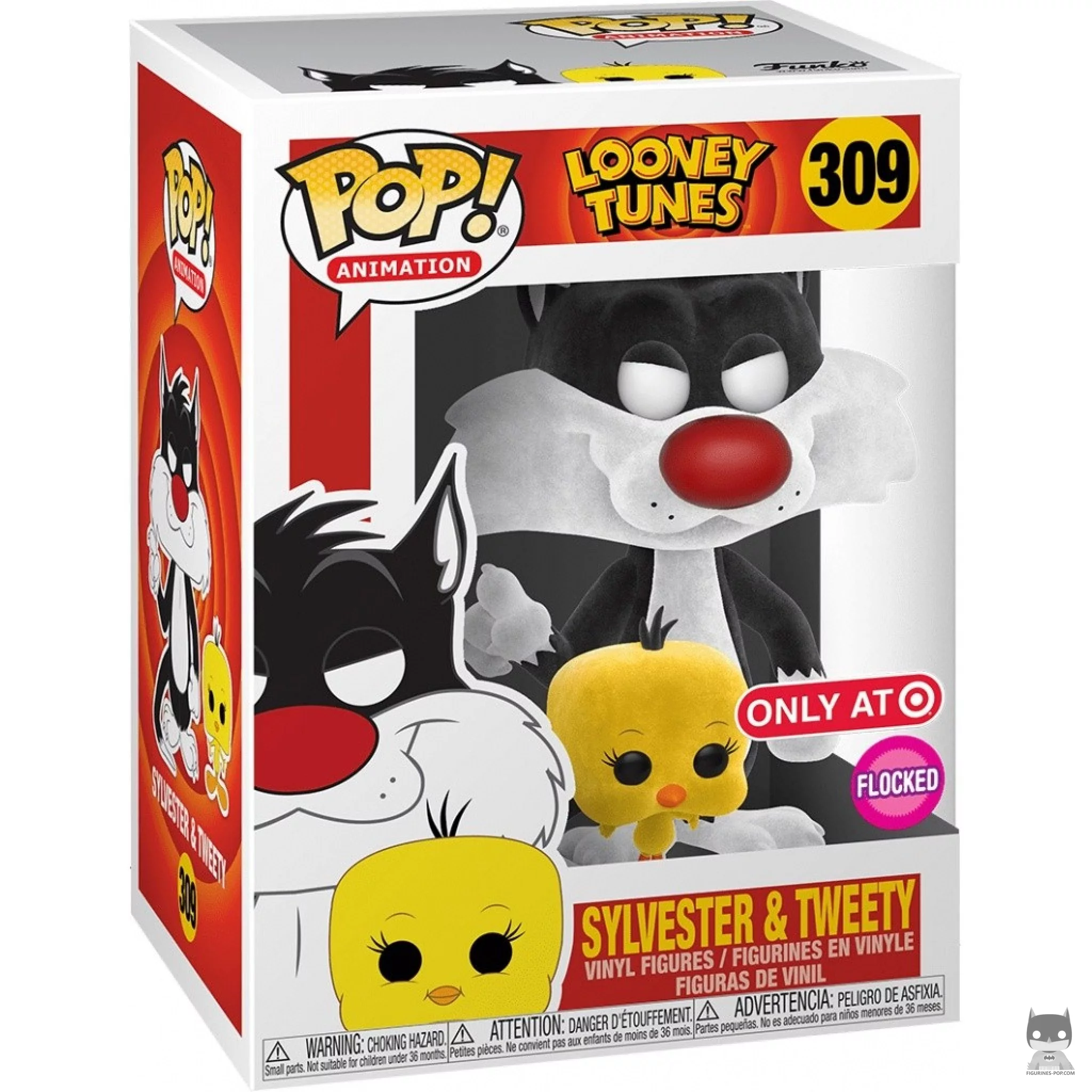 Figurine Funko POP Grosminet & Titi (Flocked) avec boîte
