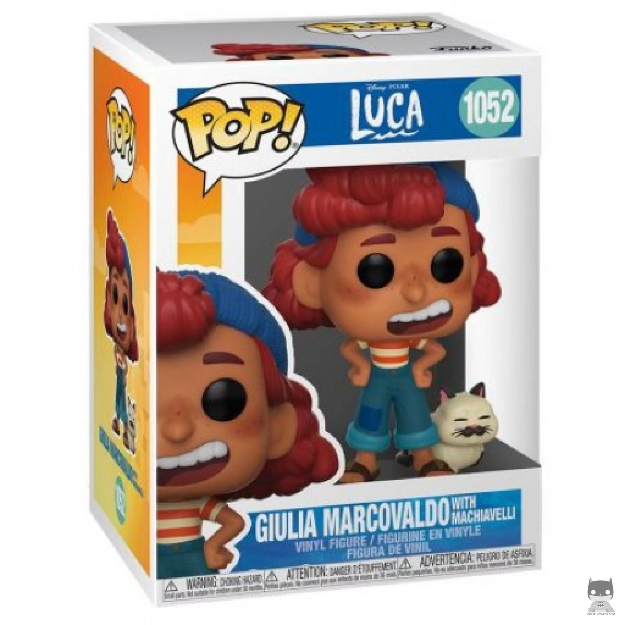 Figurine Funko POP Giulia Marcovaldo avec Machiavelli avec boîte