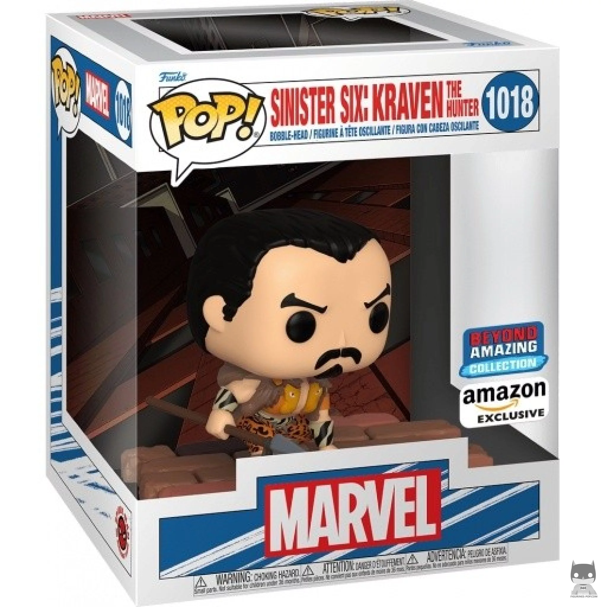 Figurine Funko POP Sinister Six : Kraven le Chasseur avec boîte