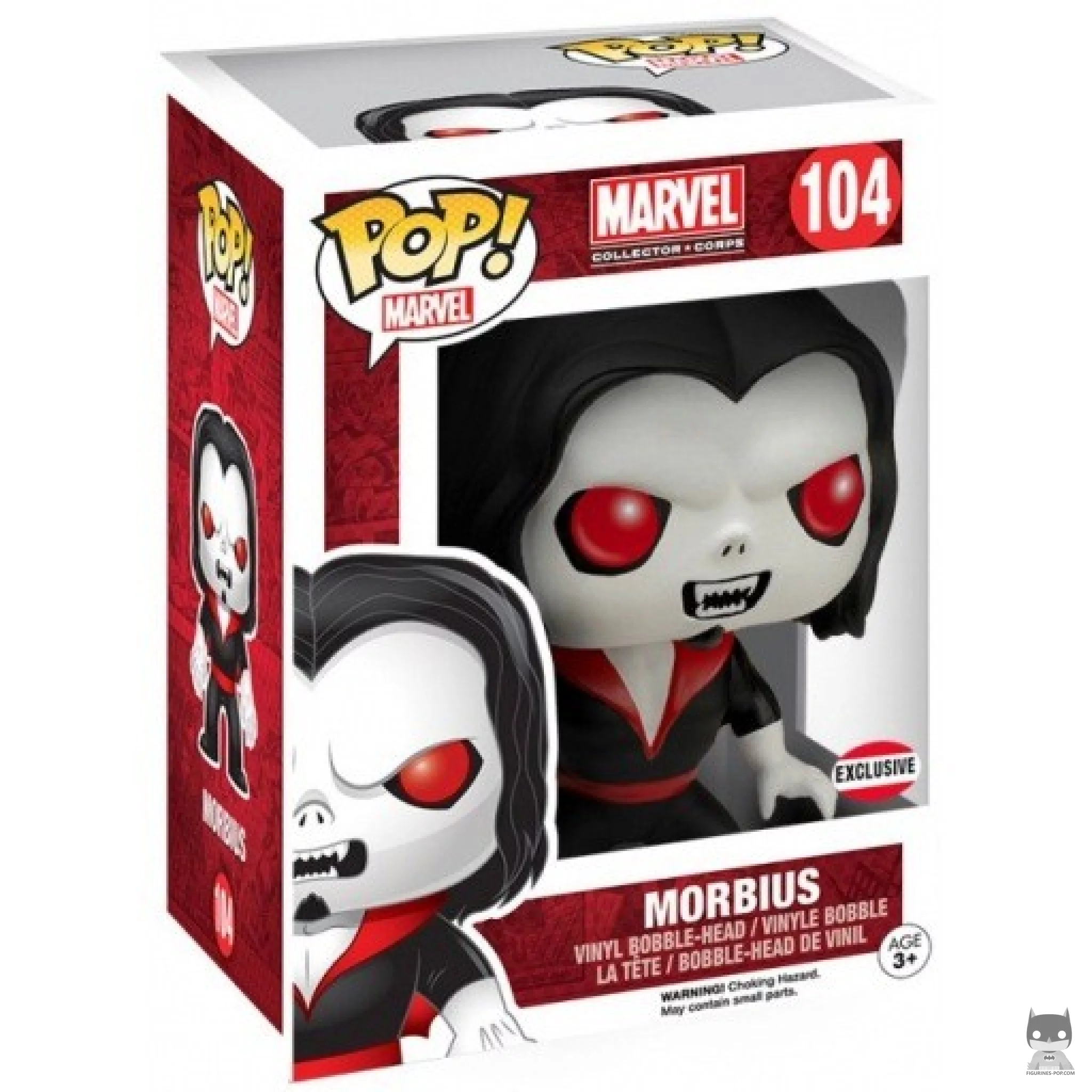 Figurine Funko POP Morbius avec boîte