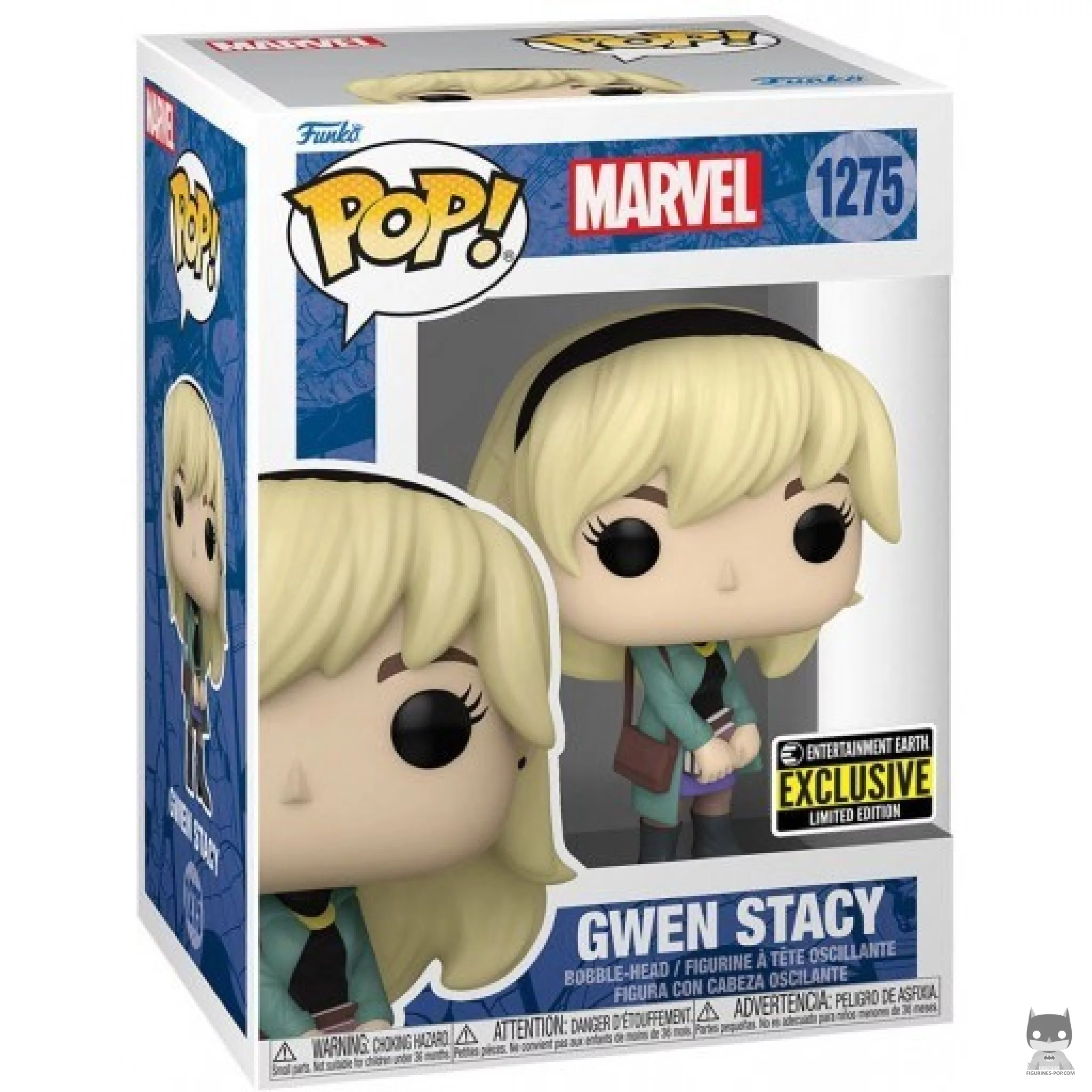 Figurine Funko POP Gwen Stacy avec boîte