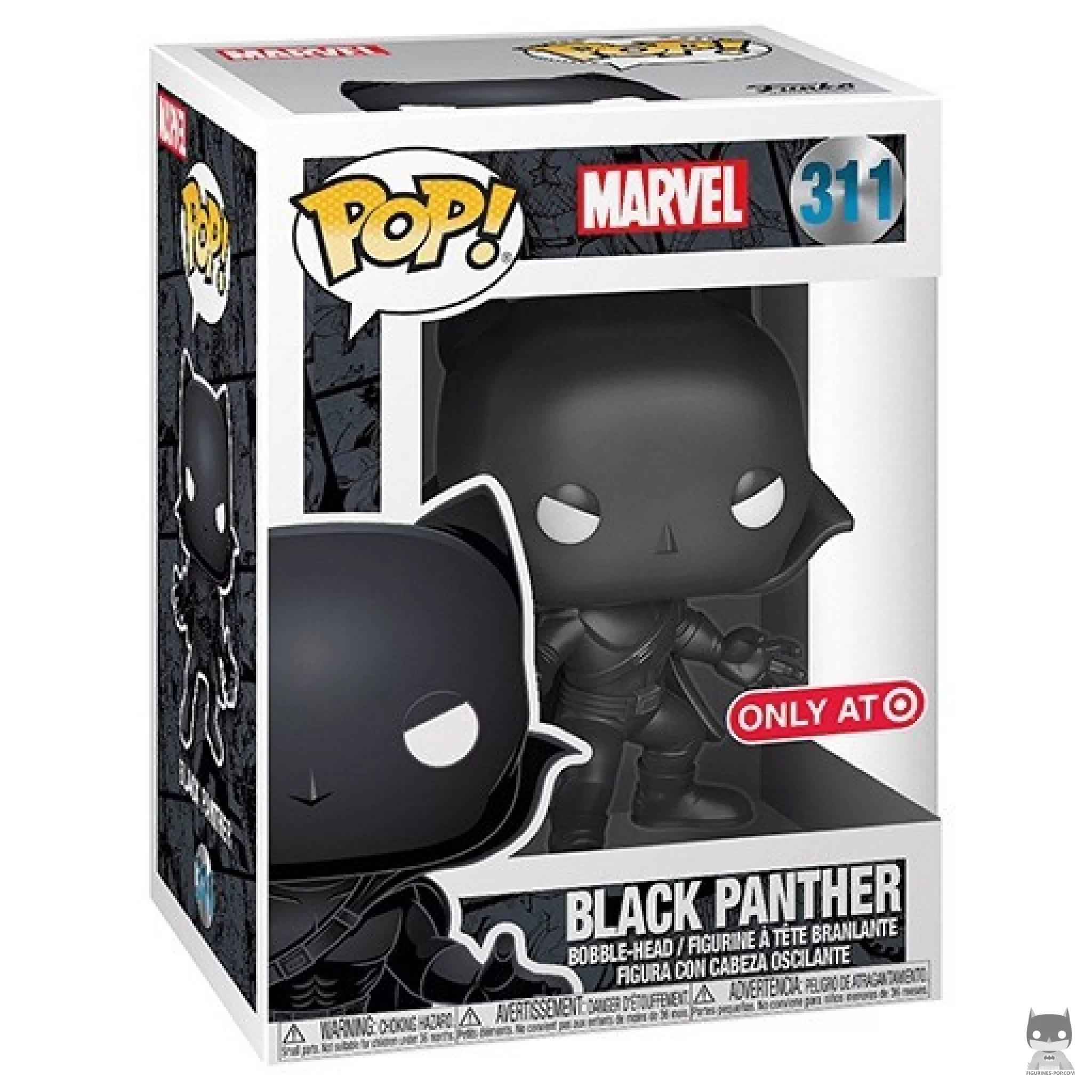 Figurine Funko POP Black Panther avec boîte