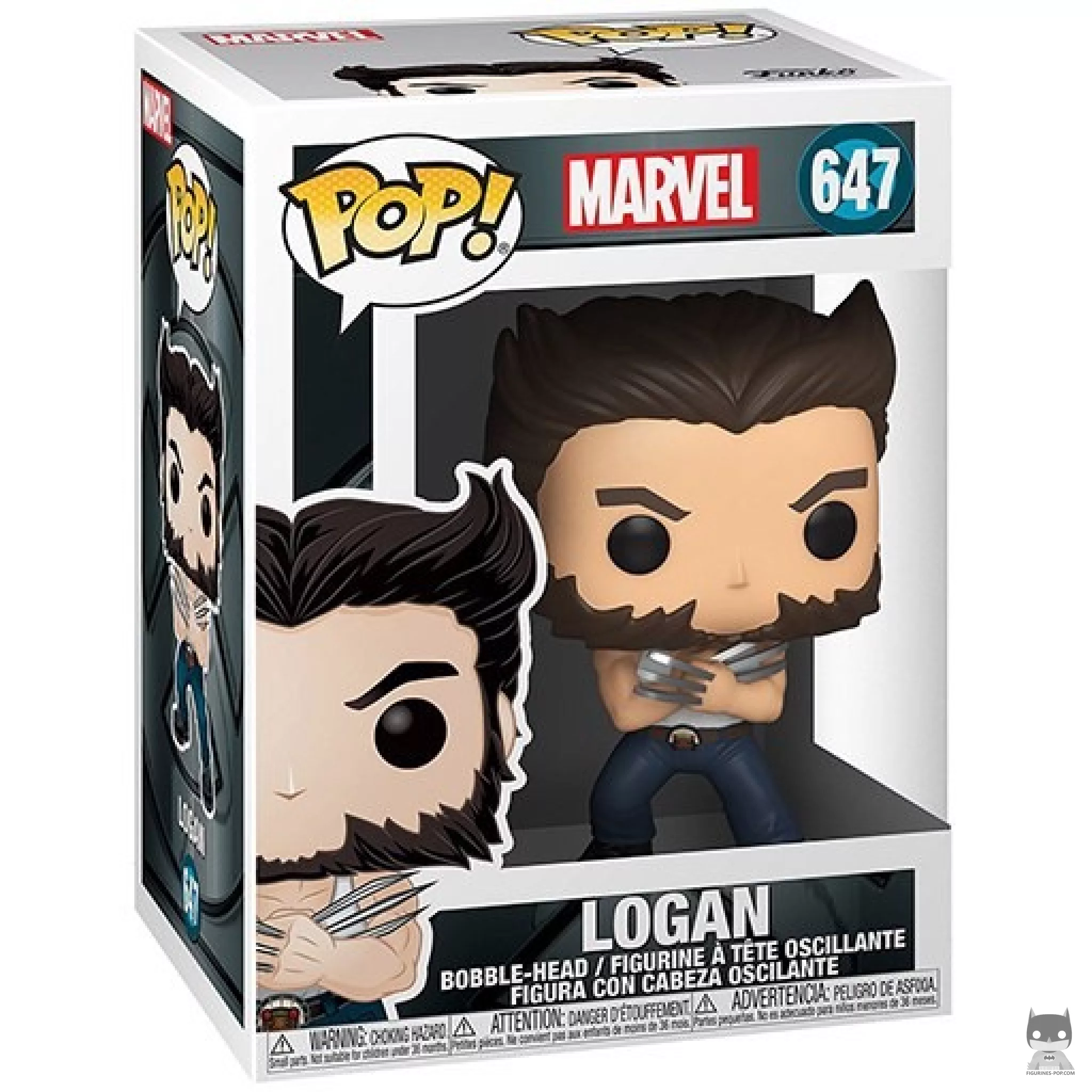 Figurine Funko POP Logan avec boîte