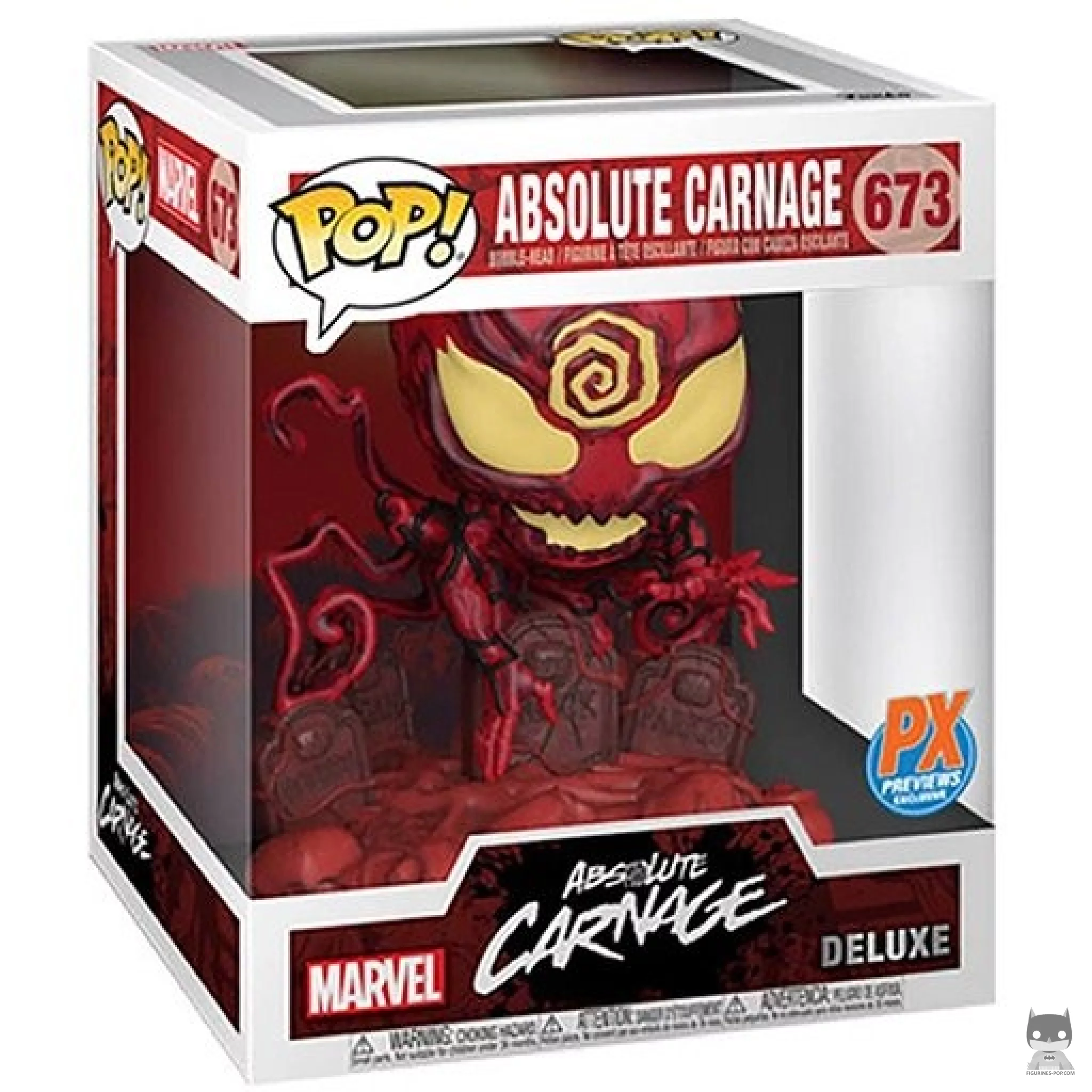 Figurine Funko POP Absolute Carnage avec boîte