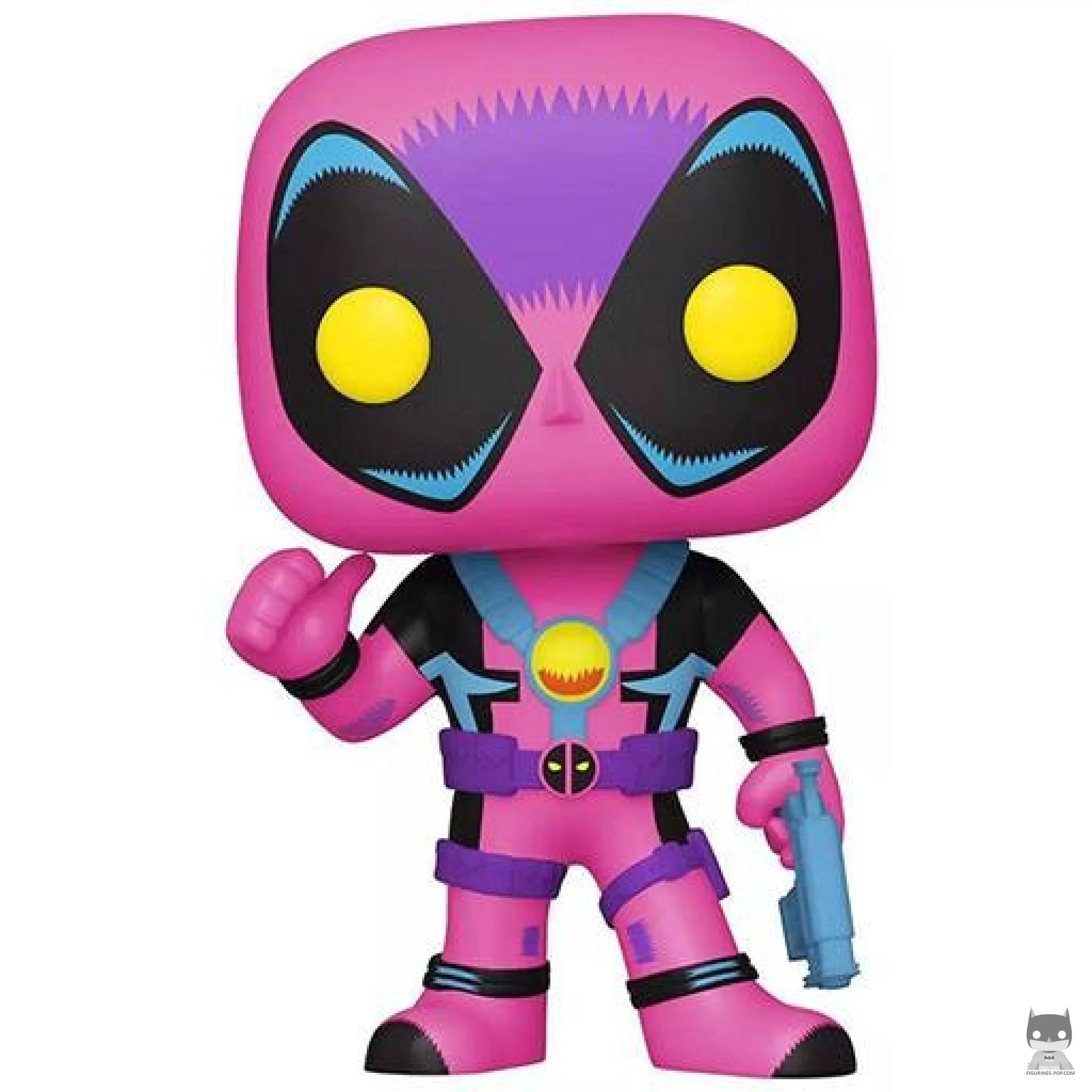 Figurine Funko POP Deadpool (Black Light) (Marvel Comics)