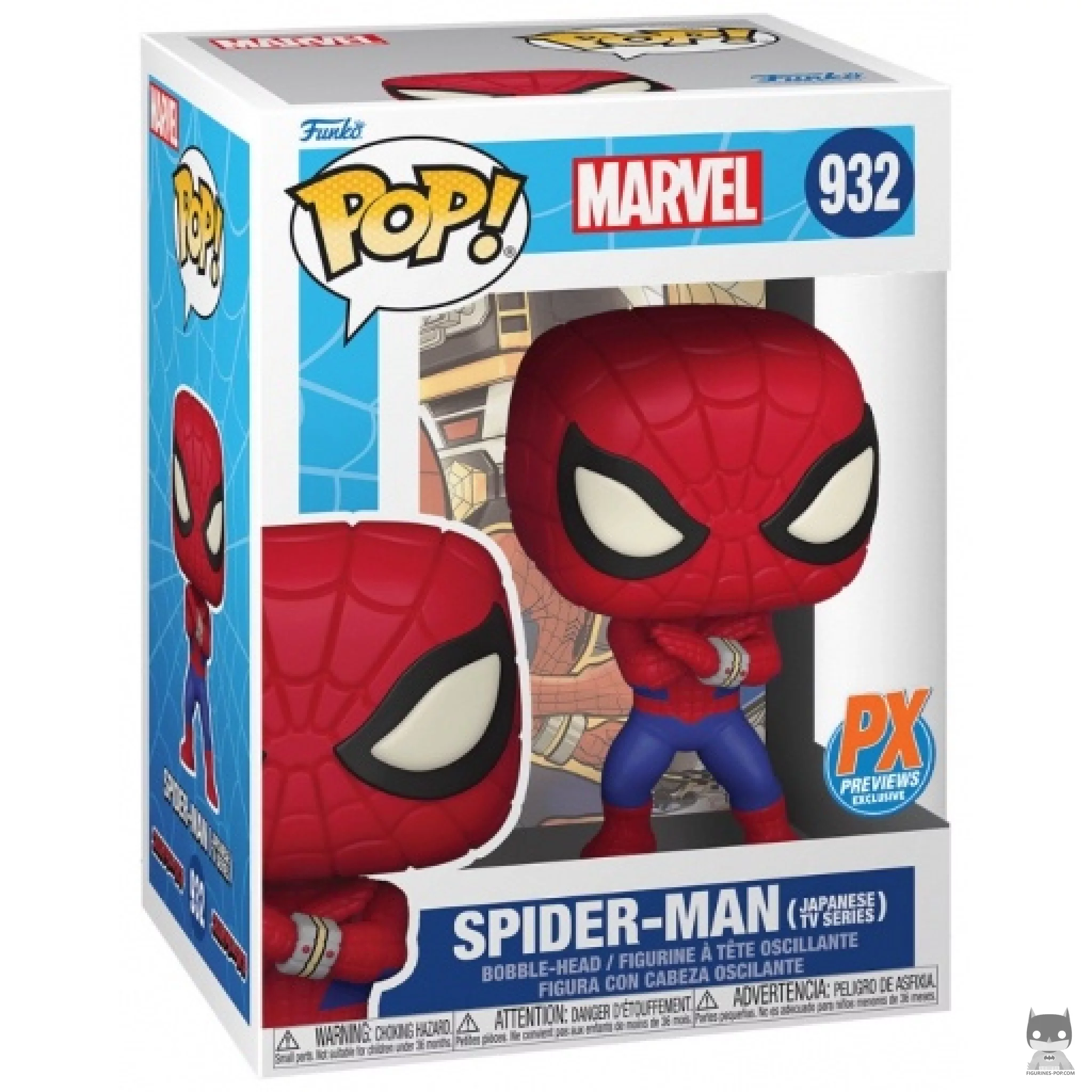 Figurine Funko POP Spider-Man (Série TV Japonaise) avec boîte