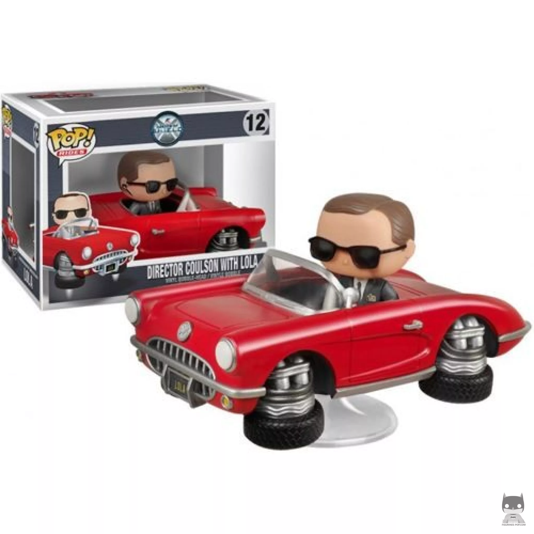 Figurine Funko POP Phil Coulson (avec Lola) avec boîte