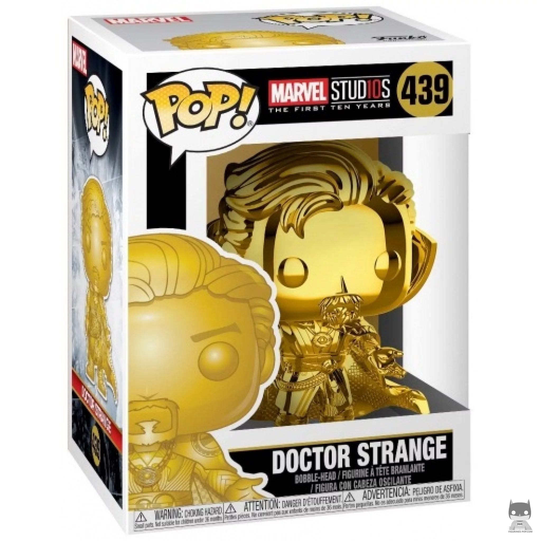 Figurine Funko POP Doctor Strange (Or) avec boîte