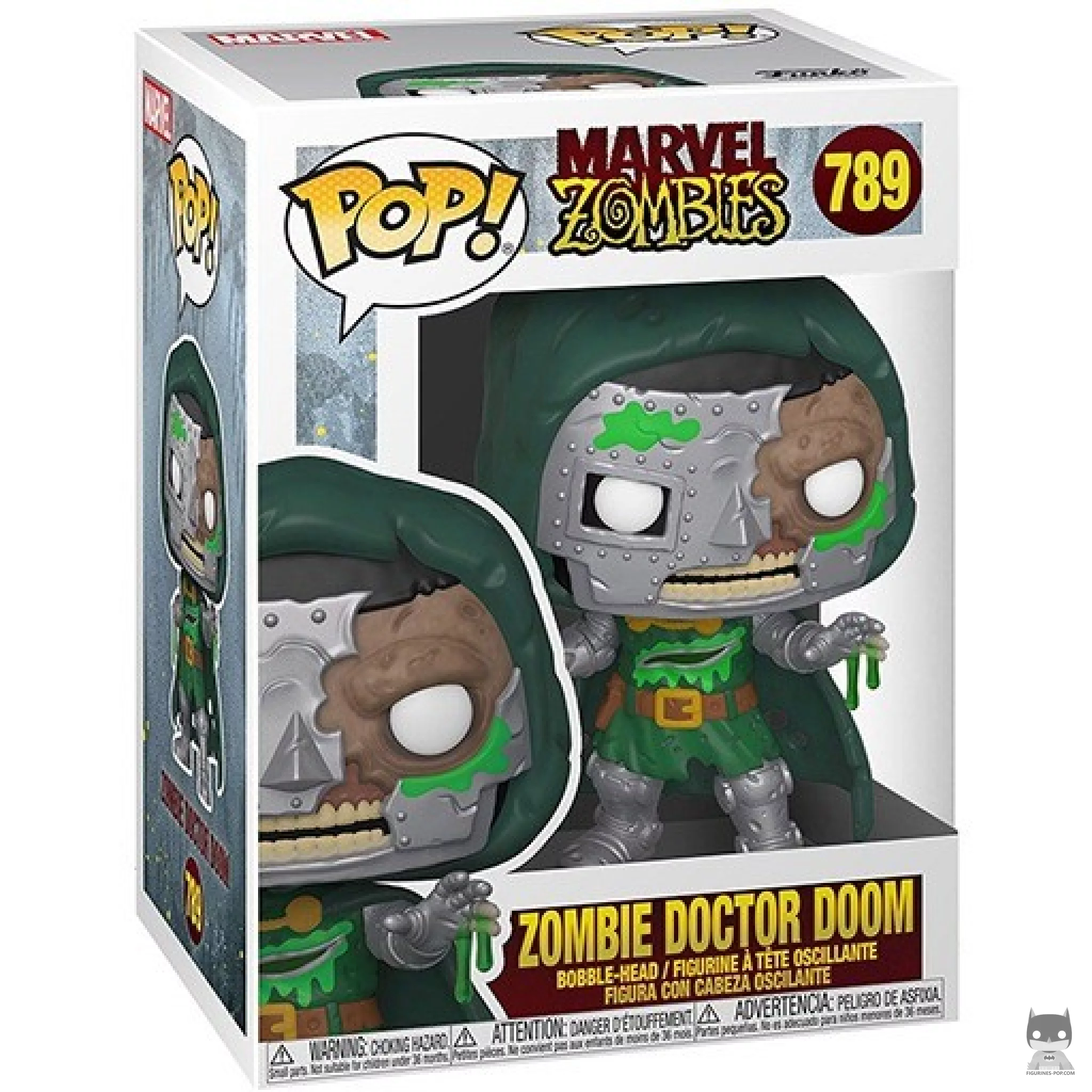 Figurine Funko POP Docteur Fatalis Zombie avec boîte