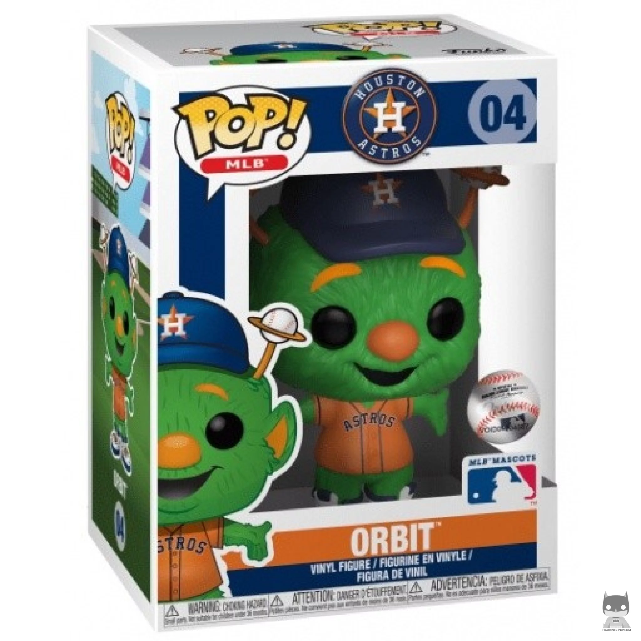 Figurine Funko POP Orbit (Orange) avec boîte