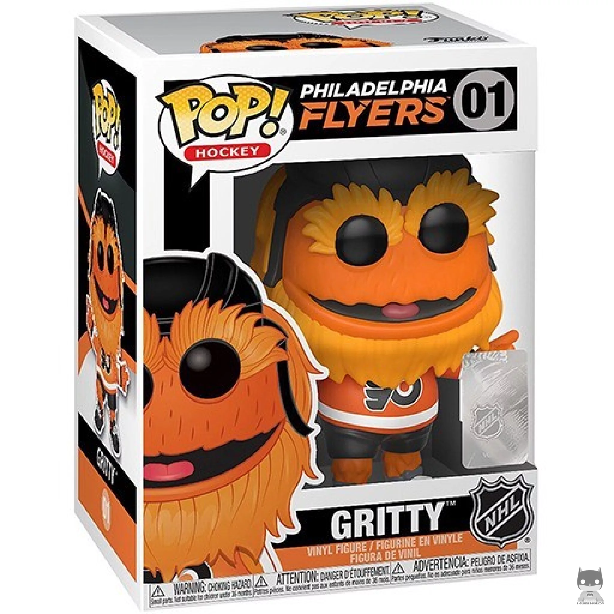 Figurine Funko POP Gritty (Flyers) avec boîte