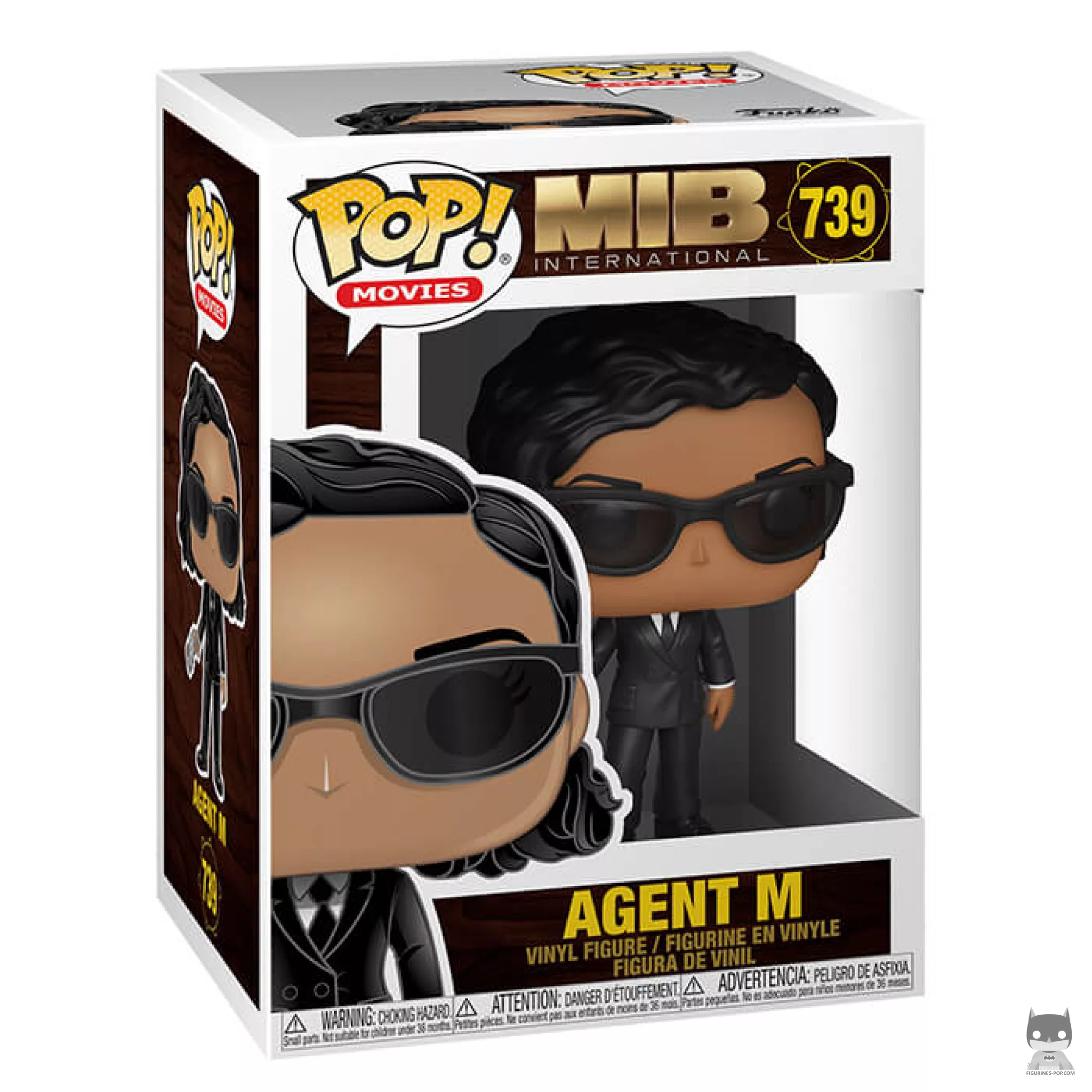 Figurine Funko POP Agent M avec boîte