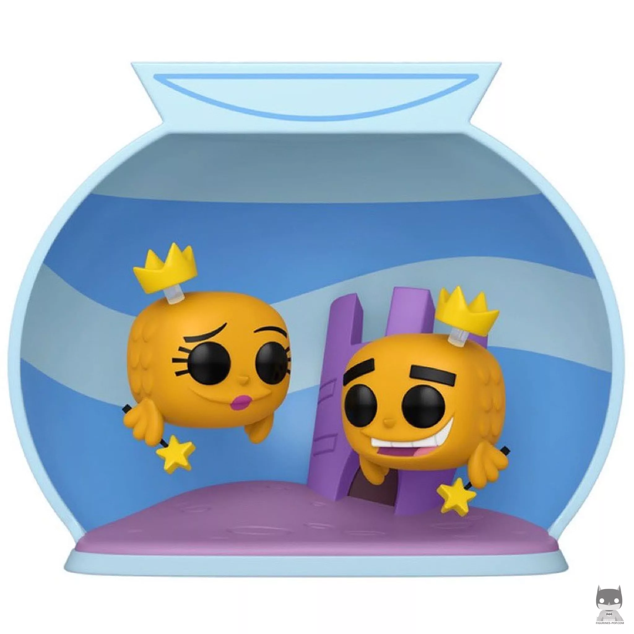 Figurine Funko POP Cosmo & Wanda en poisson rouge - Moment (Mes Parrains sont Magiques)