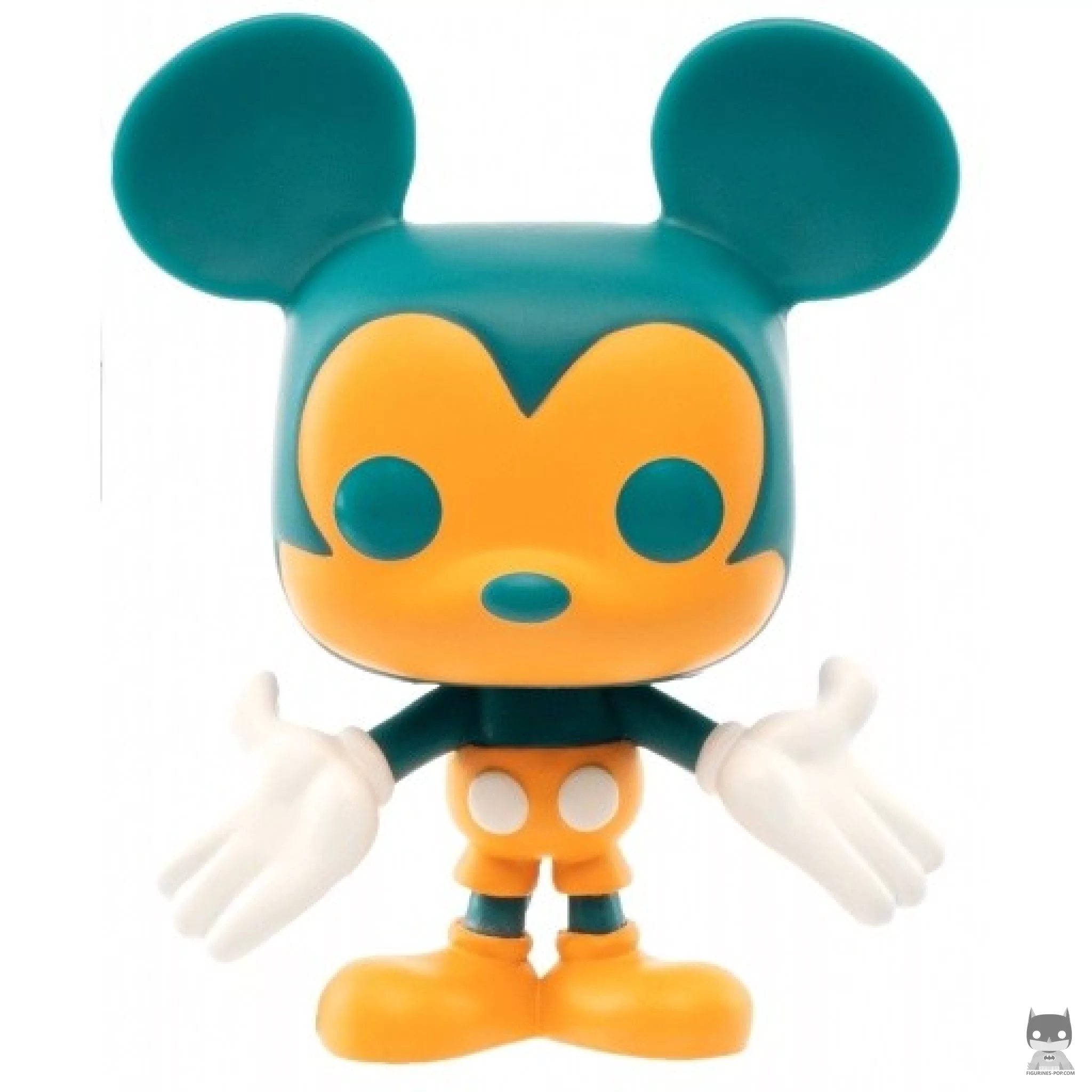 Figurine Funko POP Mickey Mouse (Orange & Bleu ciel) (Mickey Mouse 90 Ans)