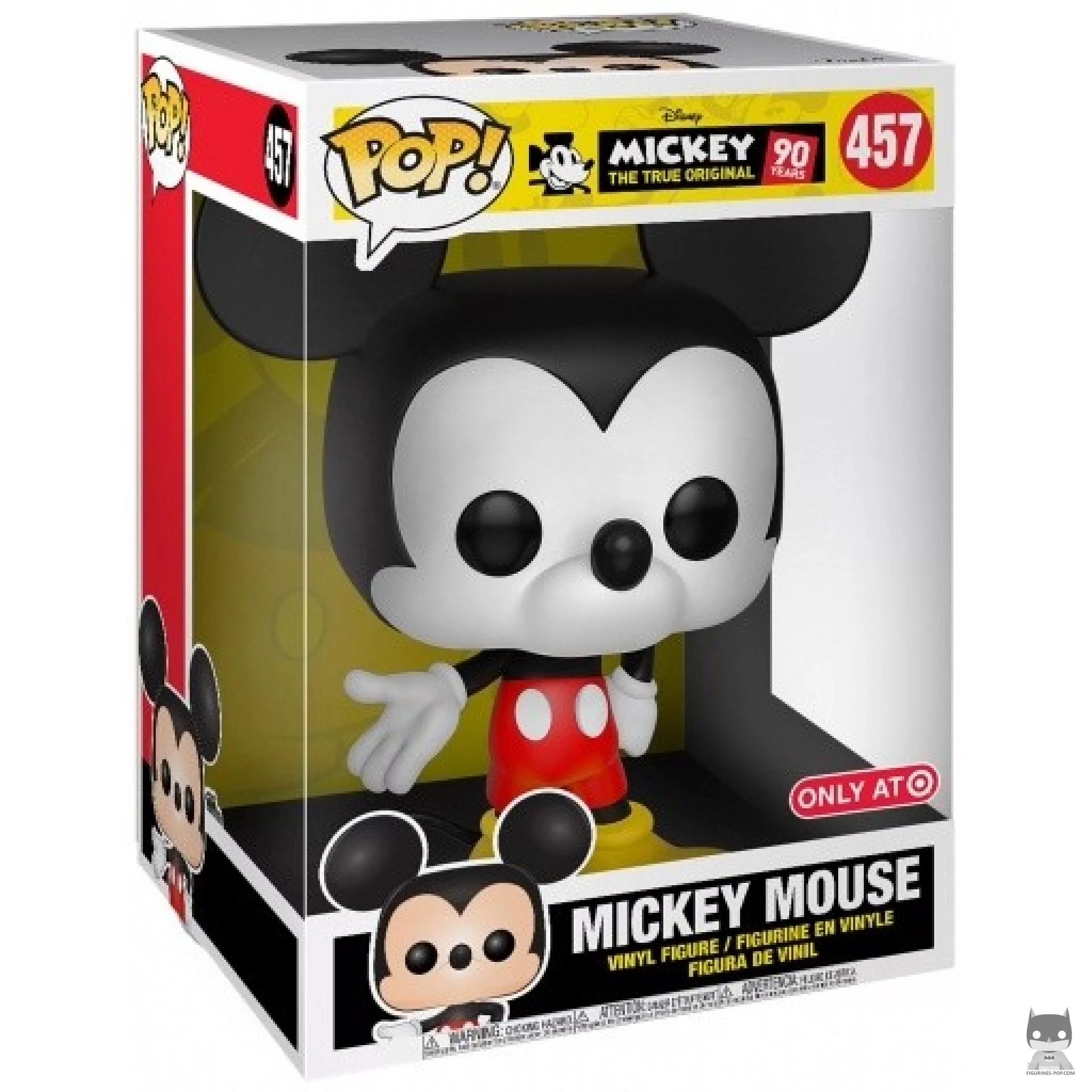 Figurine Funko POP Mickey Mouse (Supersized) avec boîte