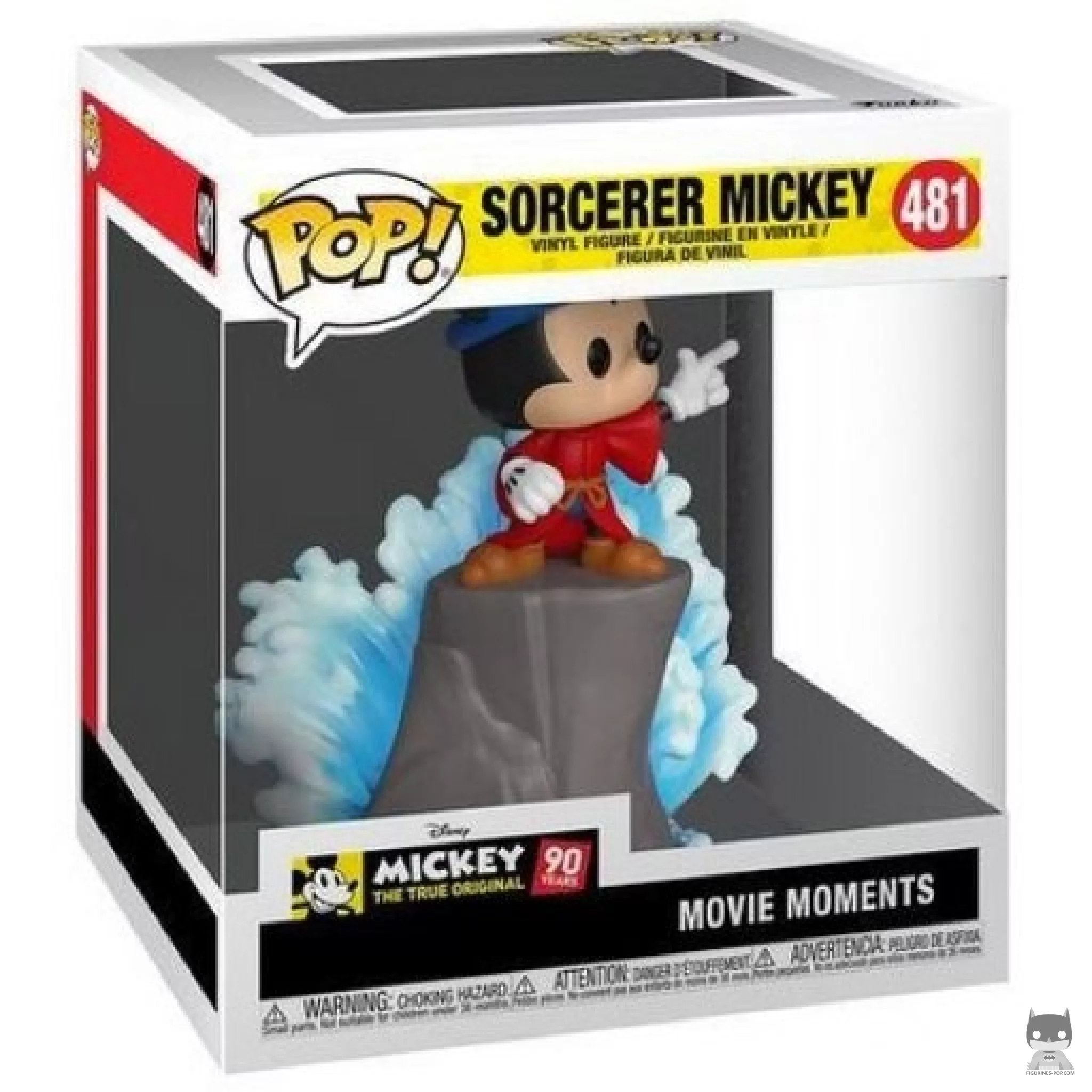Figurine Funko POP Mickey Mouse Sorcier avec boîte