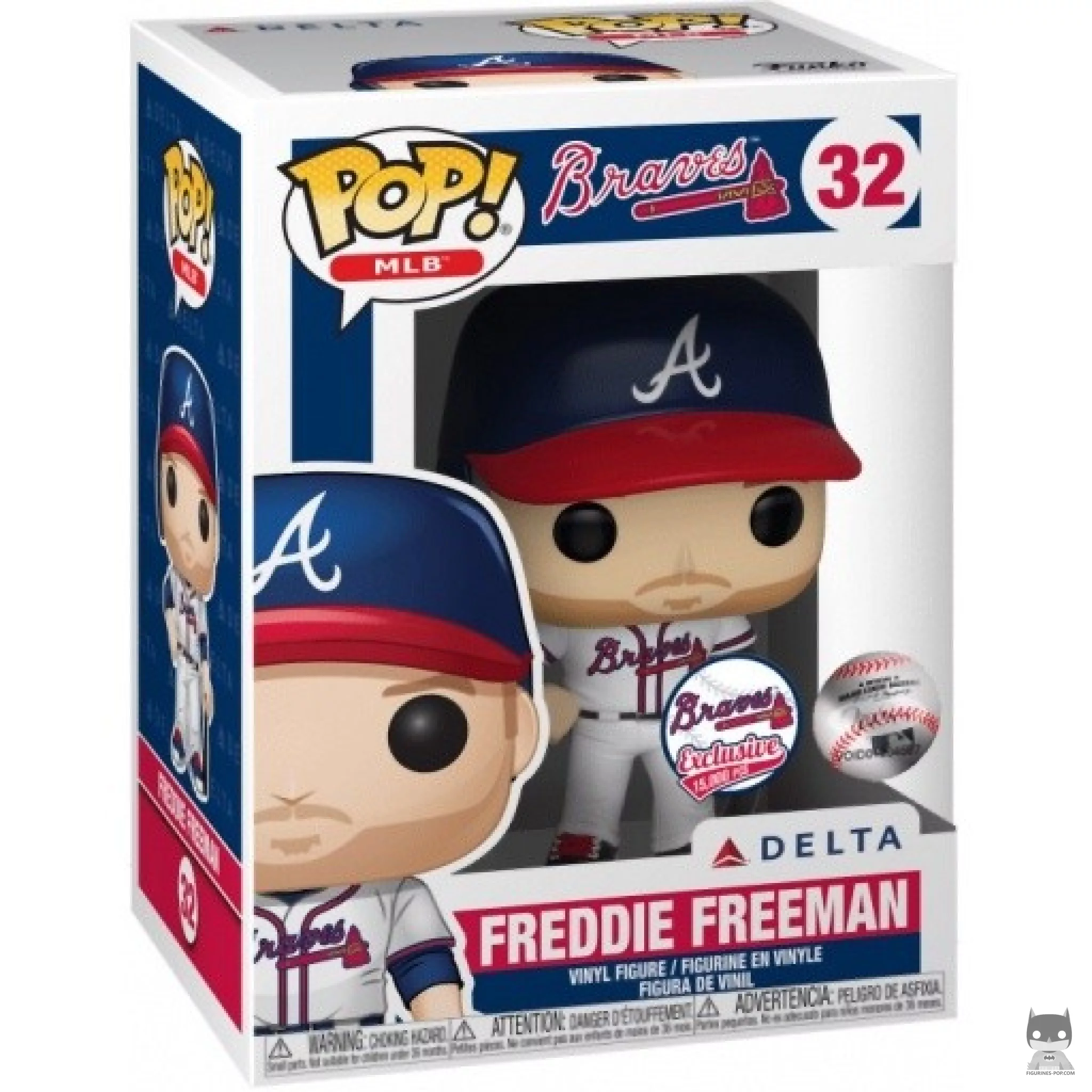 Figurine Funko POP Freddie Freeman avec boîte