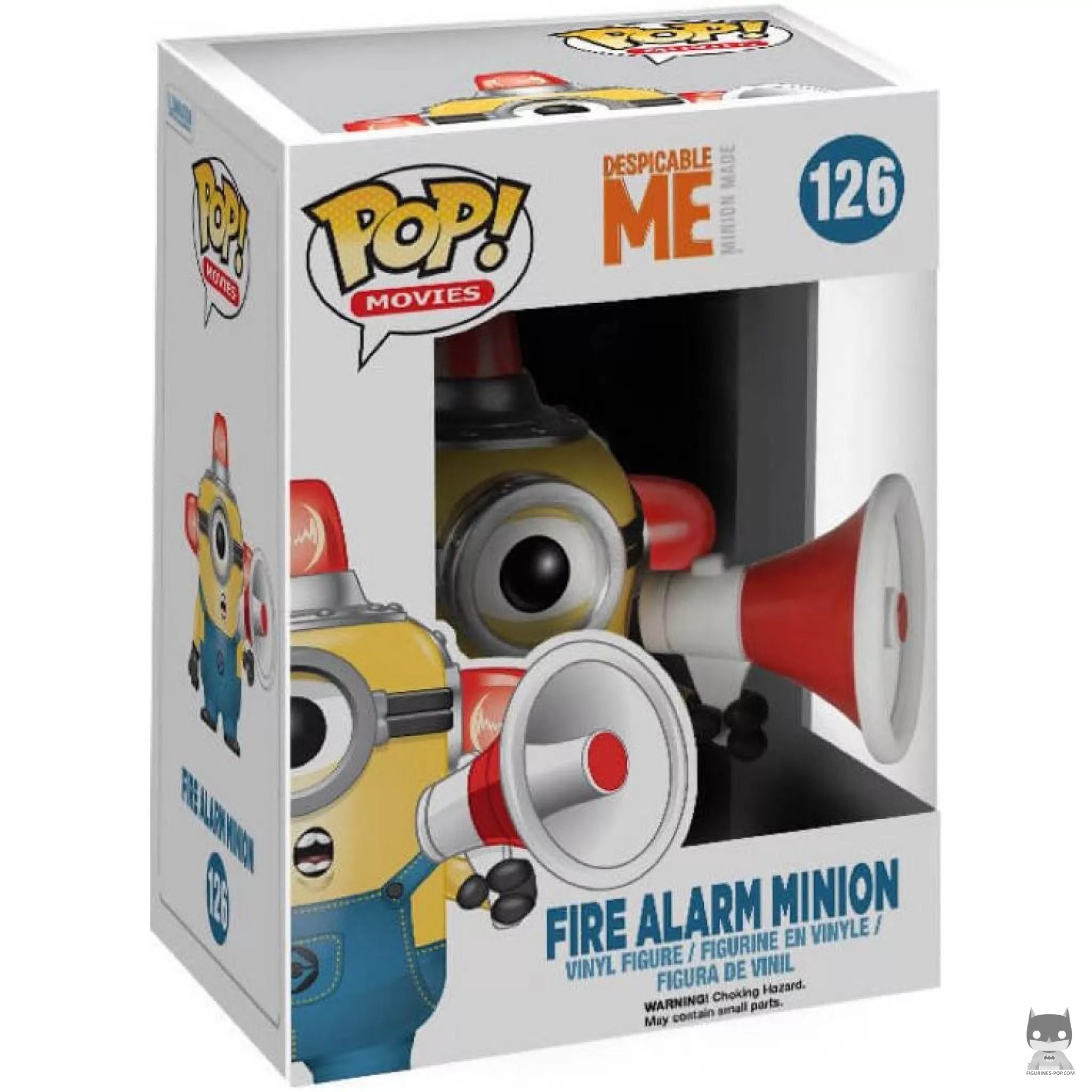 Figurine Funko POP Minion avec Alarme incendie avec boîte
