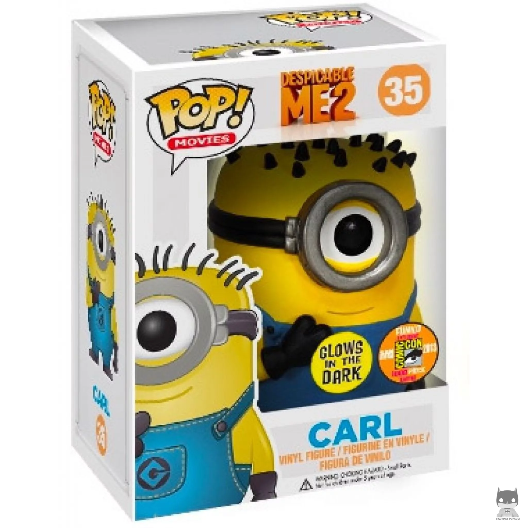 Figurine Funko POP Carl (Glow in the Dark) avec boîte