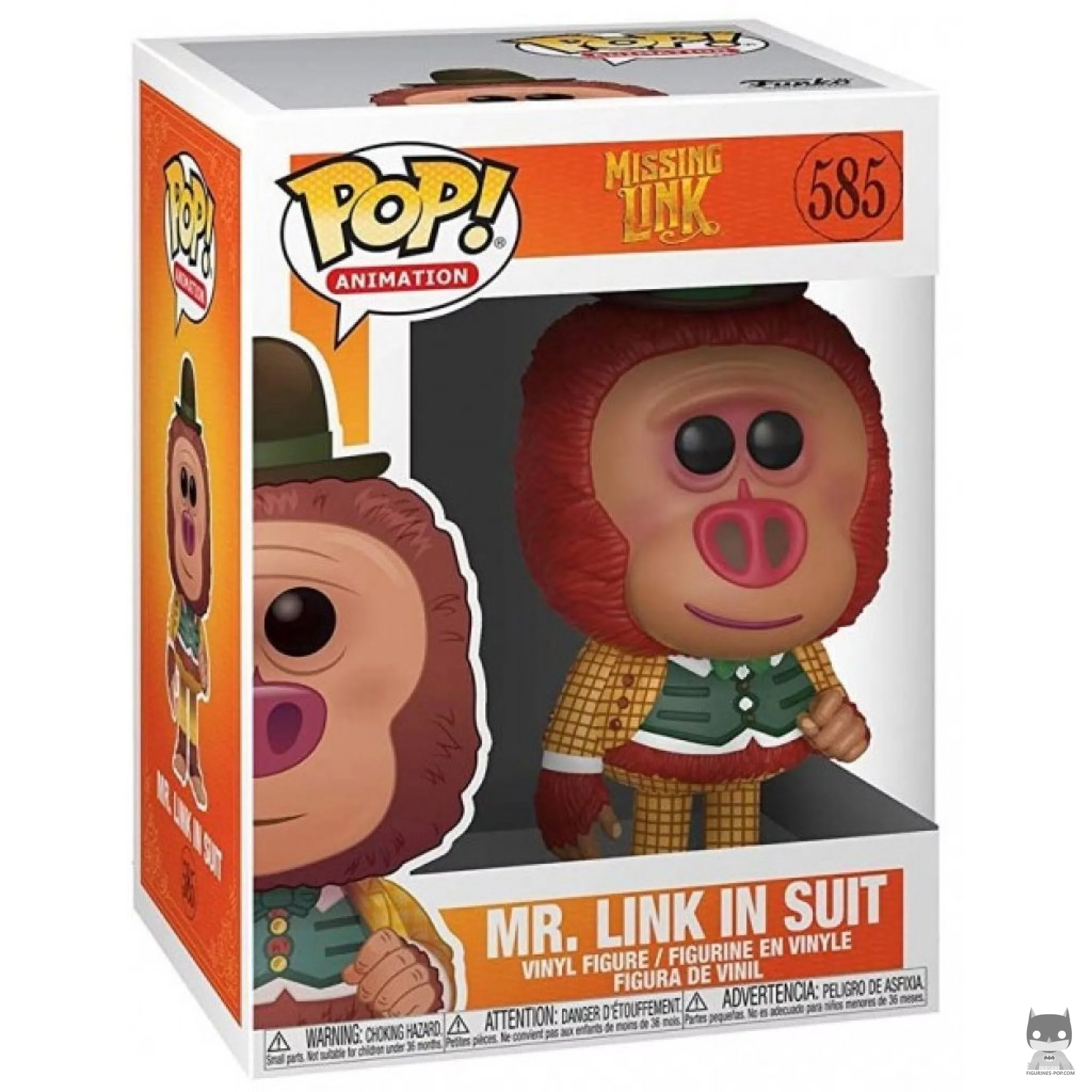 Figurine Funko POP Monsieur Link en Costume avec boîte