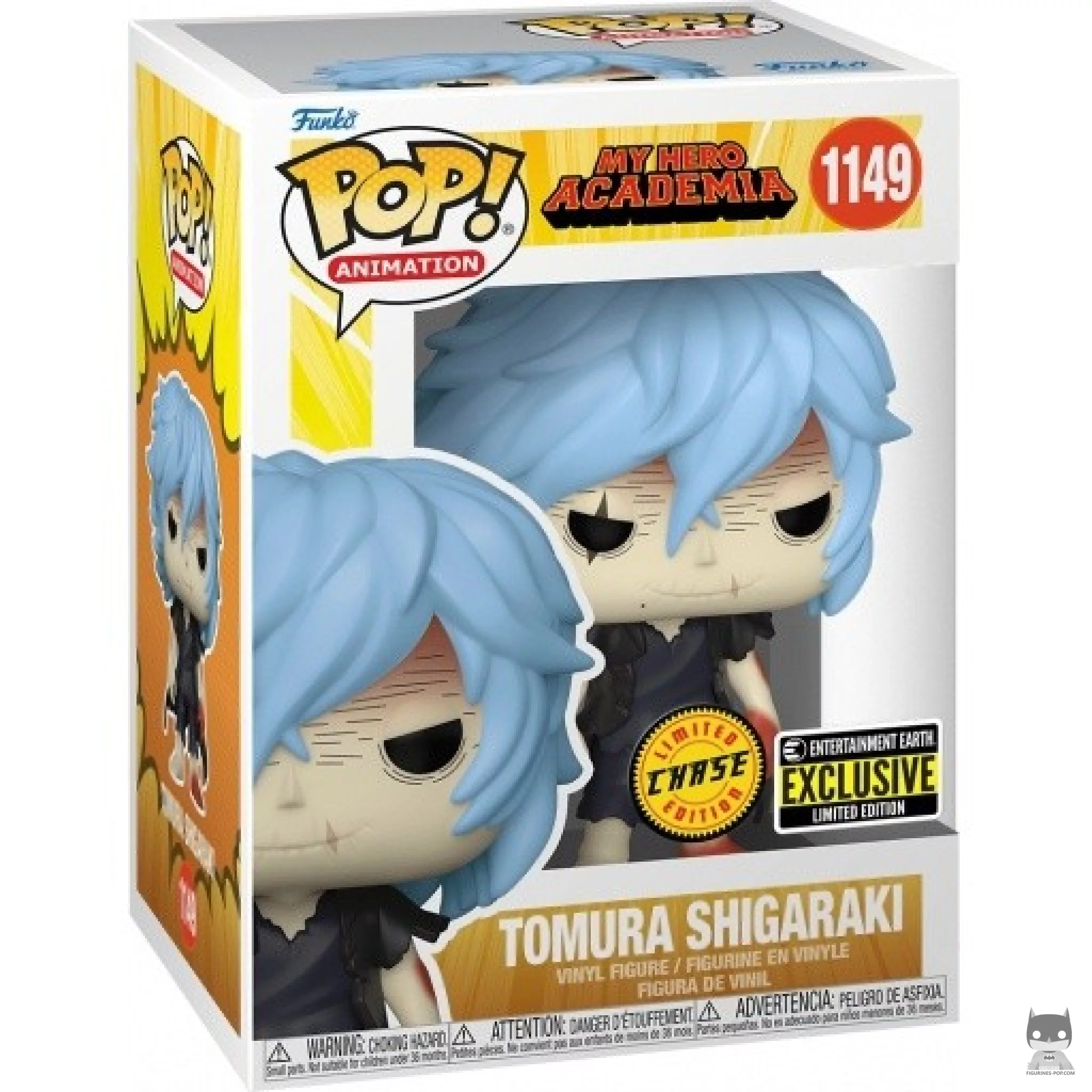 Figurine Funko POP Tomura Shigaraki (Chase) avec boîte