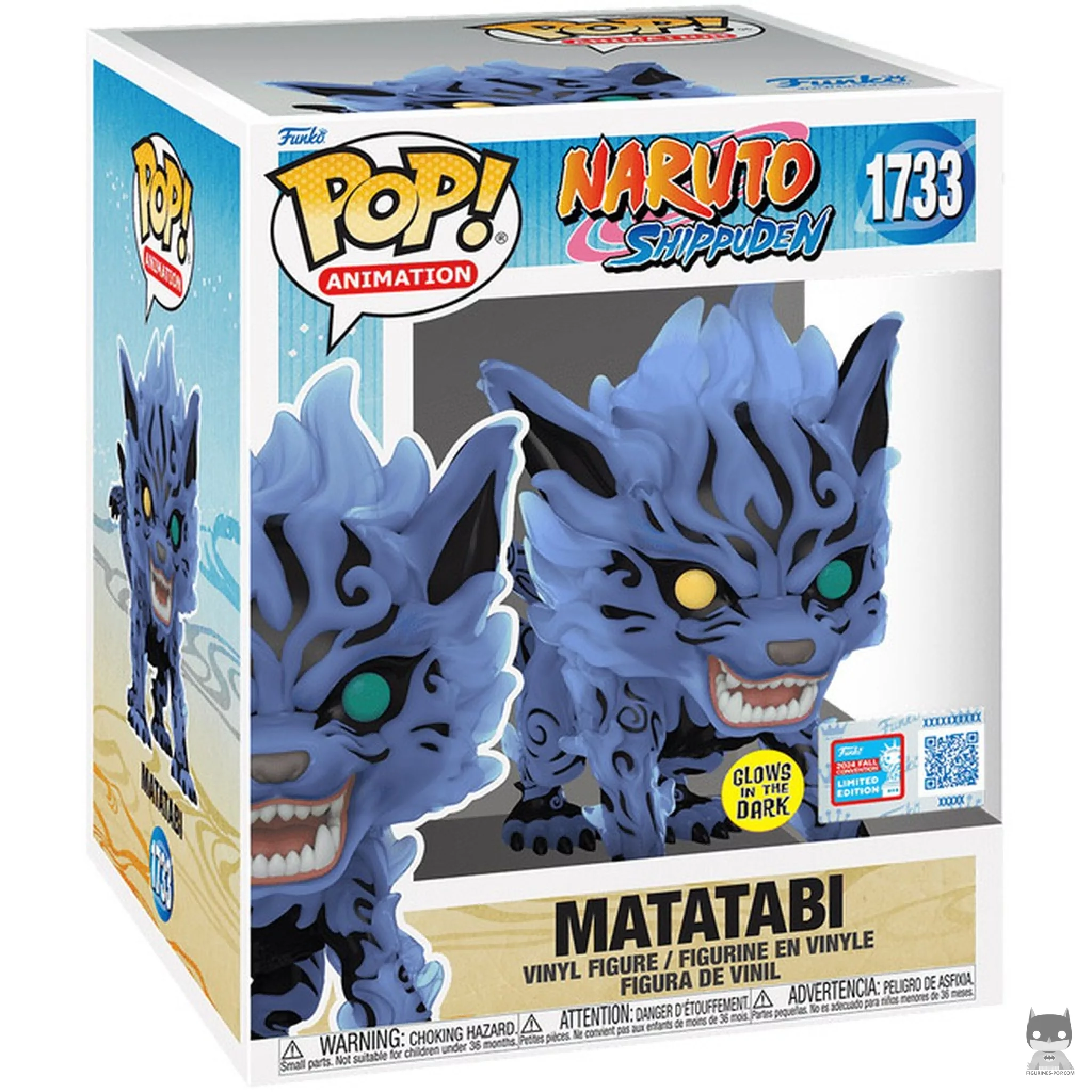 Figurine Funko POP Matatabi (Supersized & Glow in the Dark) avec boîte