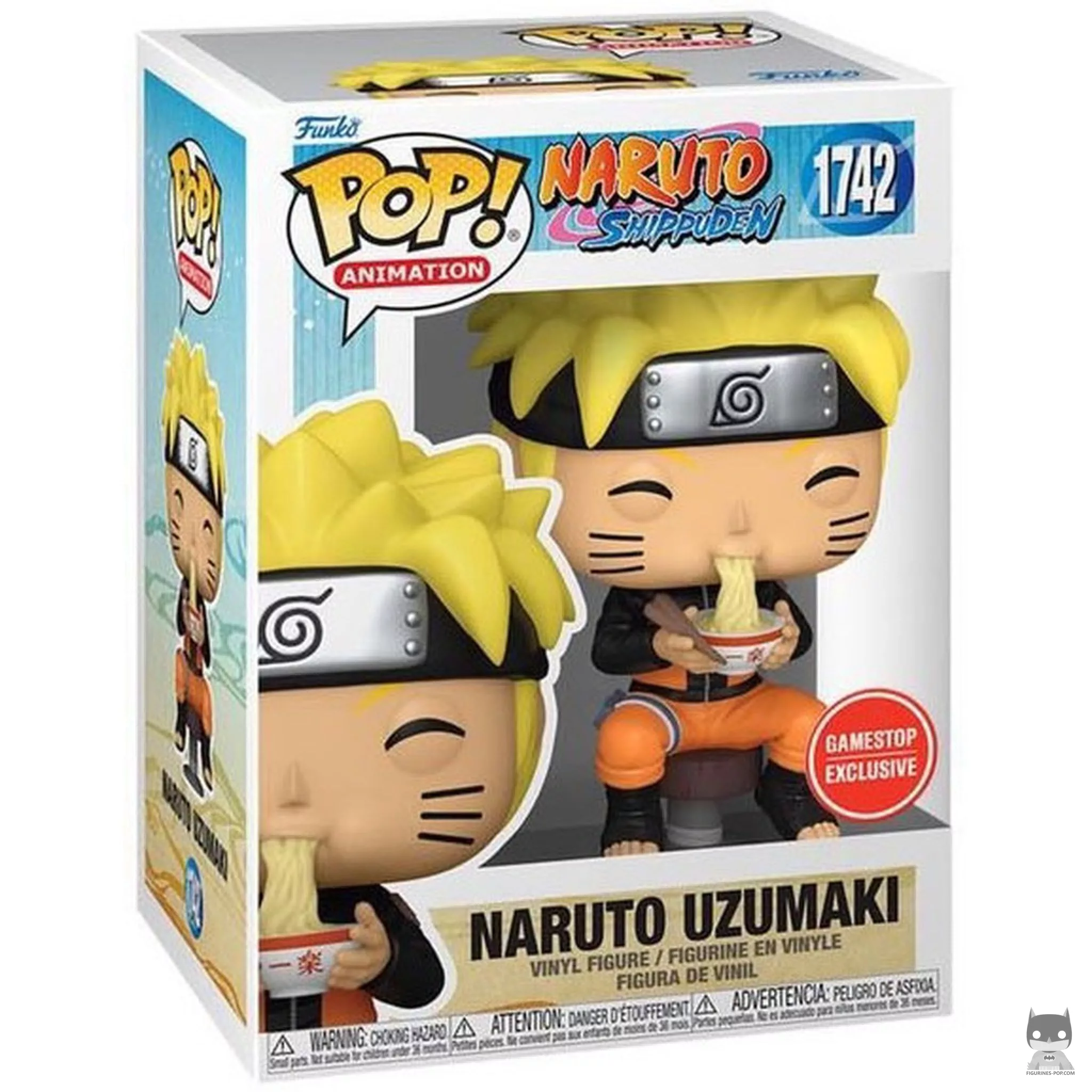 Figurine Funko POP Naruto Uzumaki avec boîte