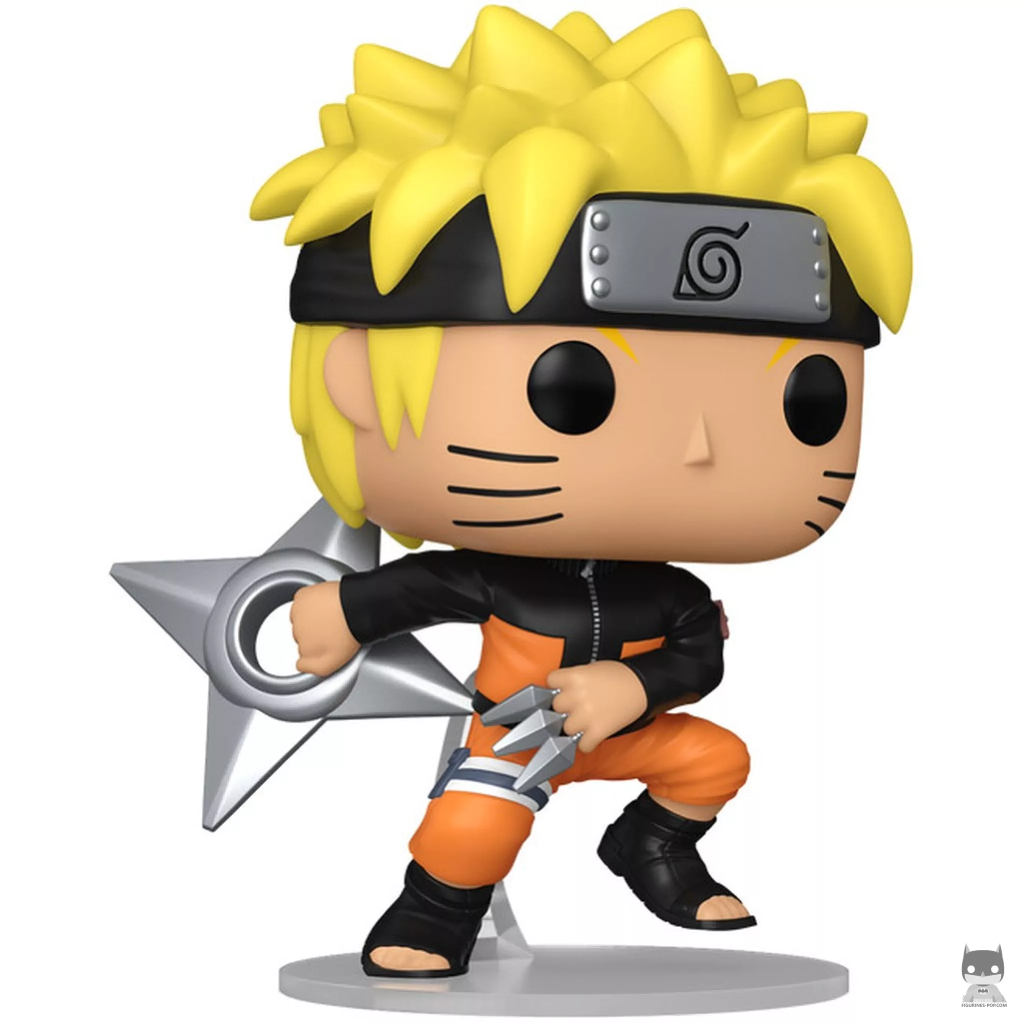 Figurine Funko POP Naruto Uzumaki avec kunai et shuriken (Naruto Shippuden)