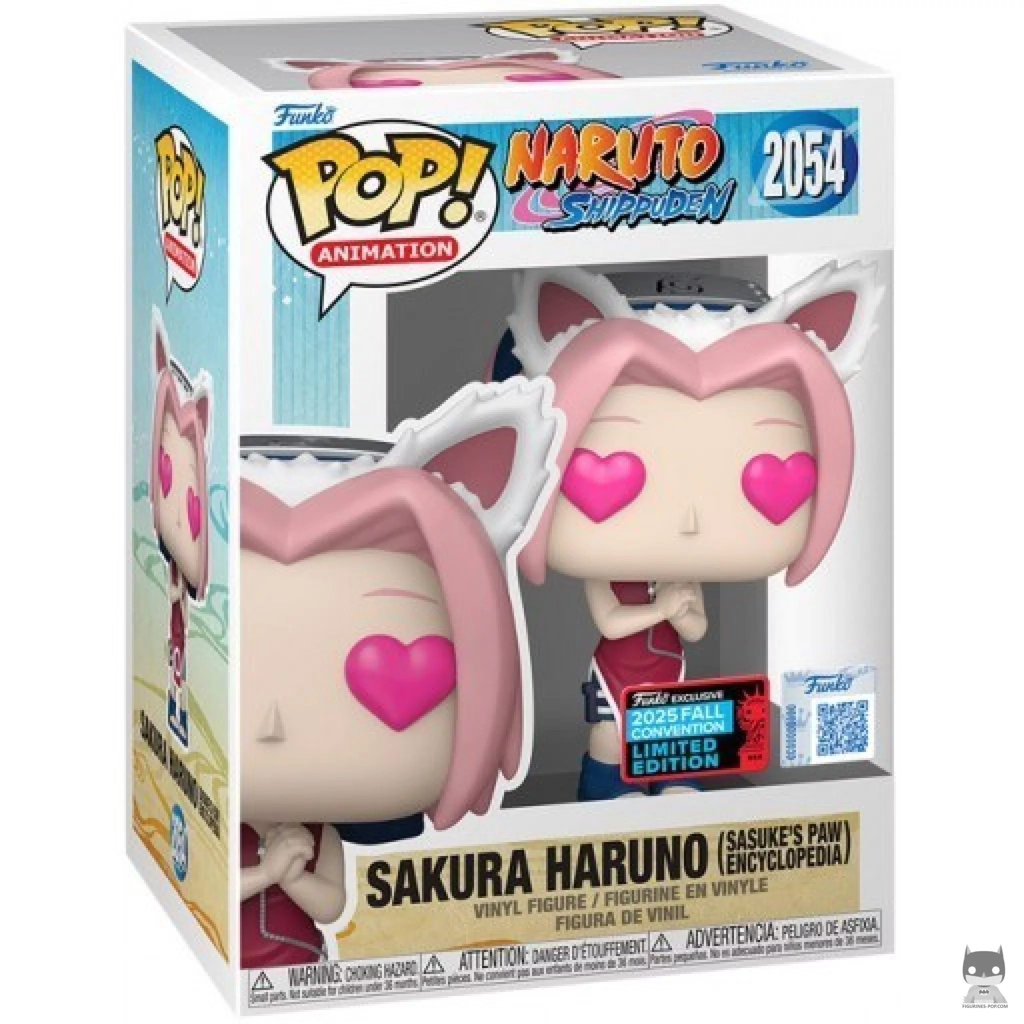 Figurine Funko POP Sakura Haruno (Encyclopédie des Pattes de Sasuke) avec boîte