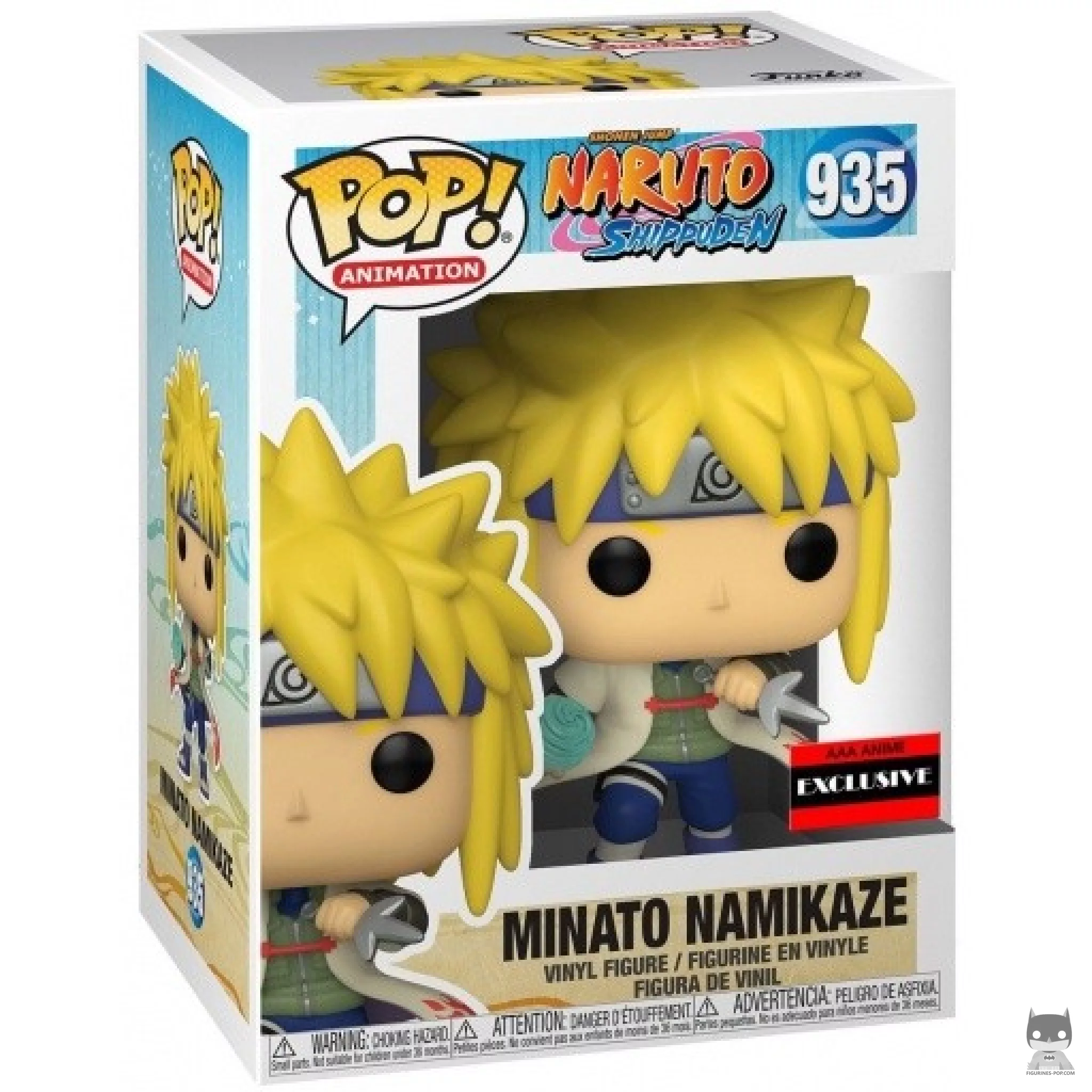 Figurine Funko POP Minato Namikaze Rasengan avec boîte