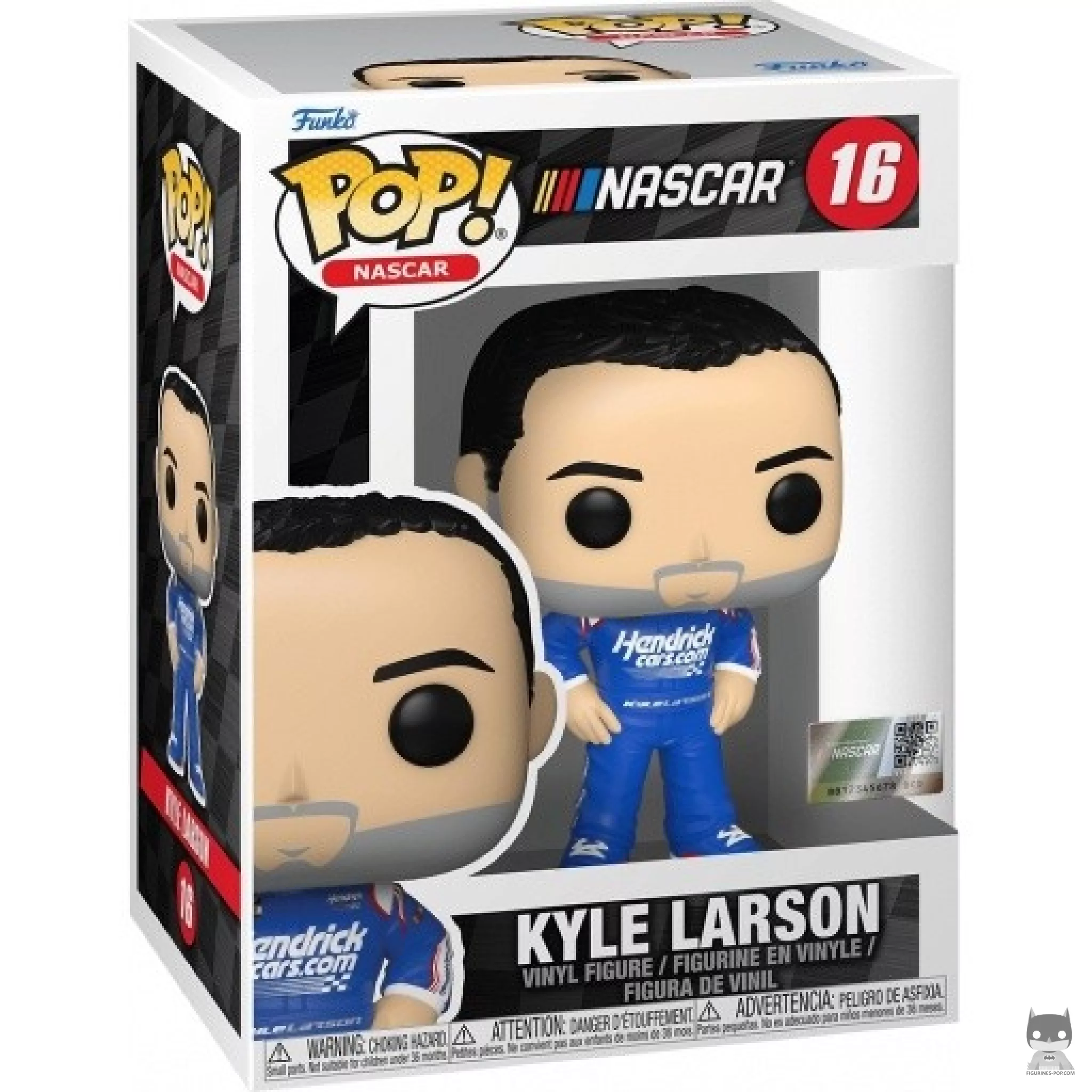 Figurine Funko POP Kyle Larson avec boîte