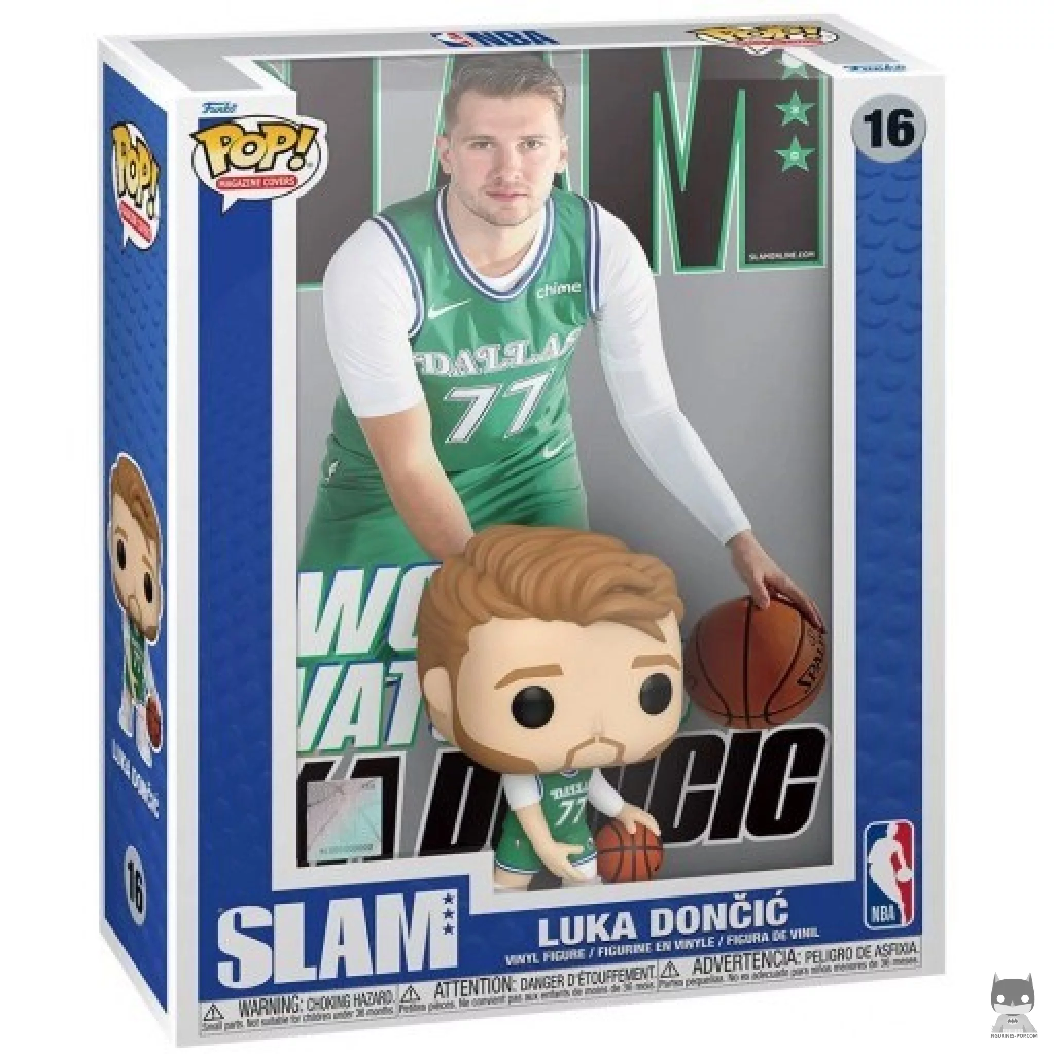 Figurine Funko POP SLAM : Luka Doncic avec boîte