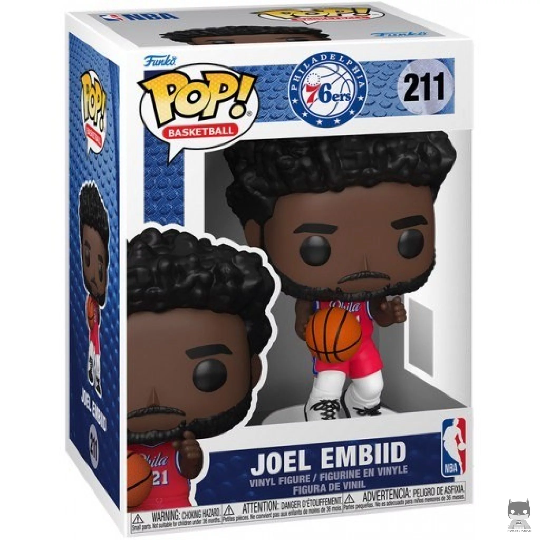 Figurine Funko POP Joel Embiid avec boîte