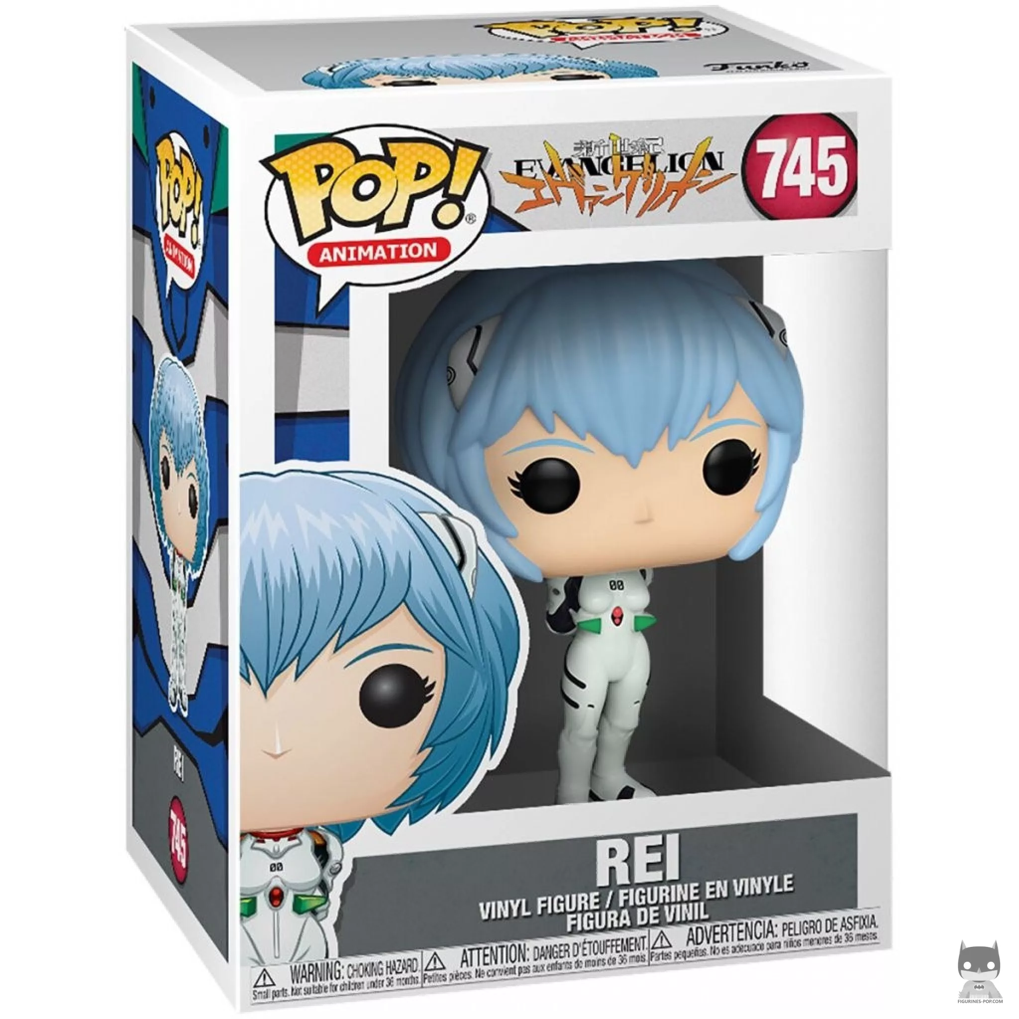 Figurine Funko POP Rei Ayanami avec boîte
