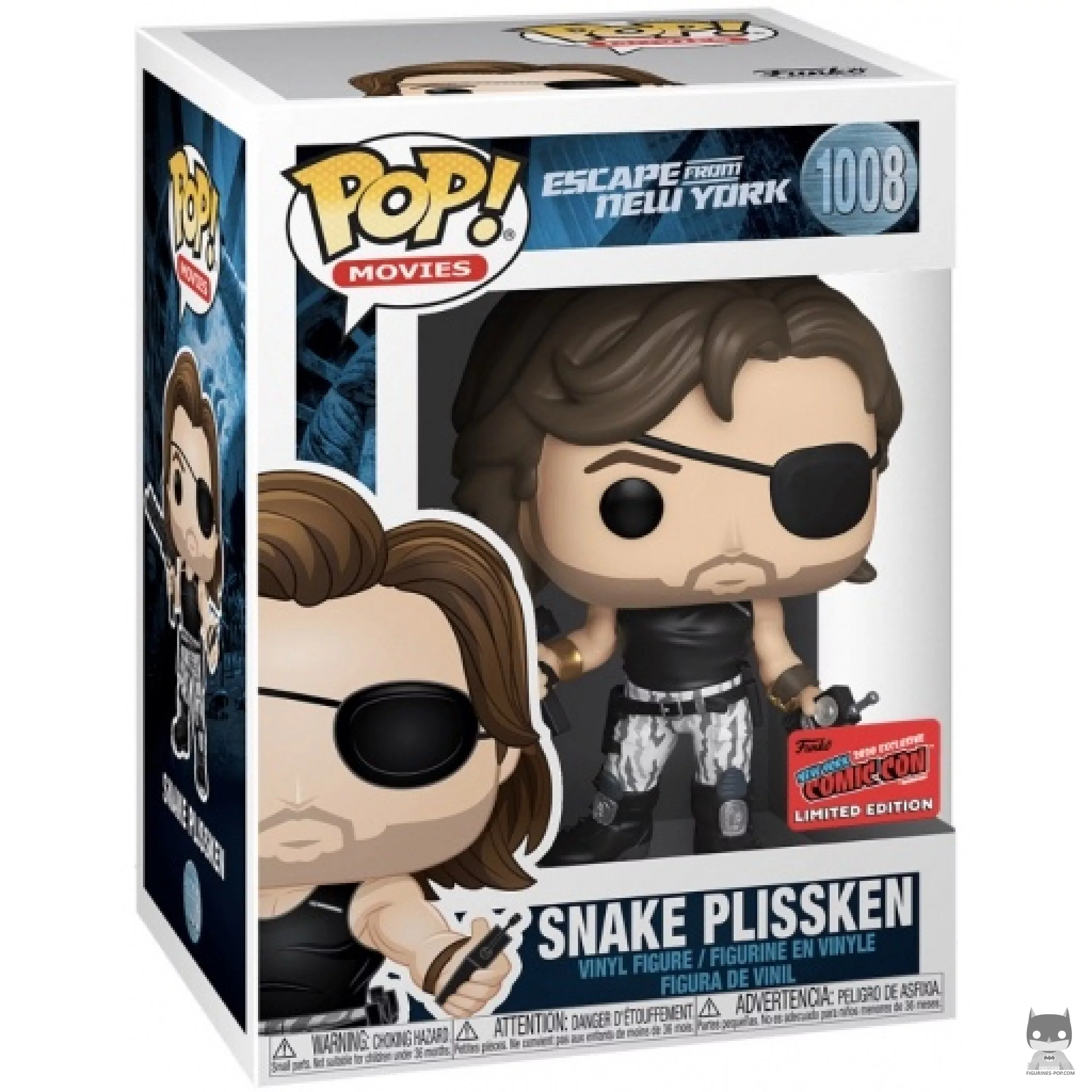 Figurine Funko POP Snake Plissken avec boîte