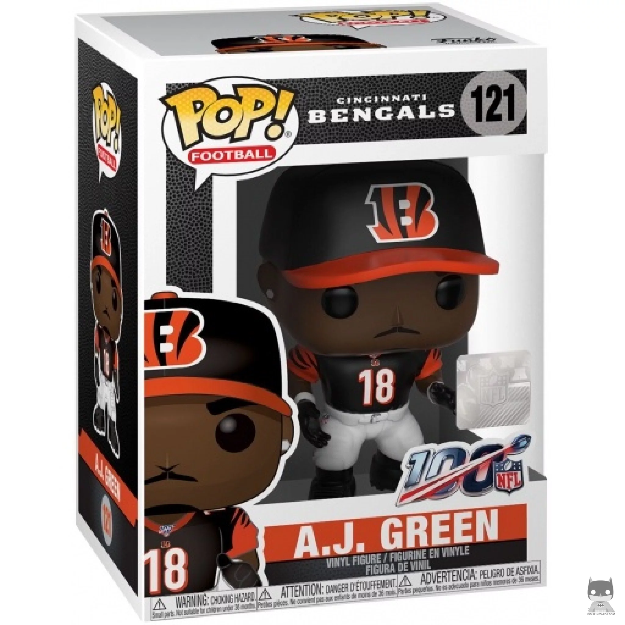 Figurine Funko POP A.J. Green avec boîte