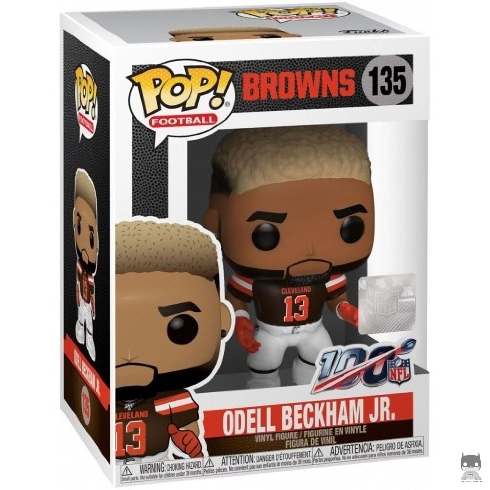 Figurine Funko POP Odell Beckham Jr. avec boîte